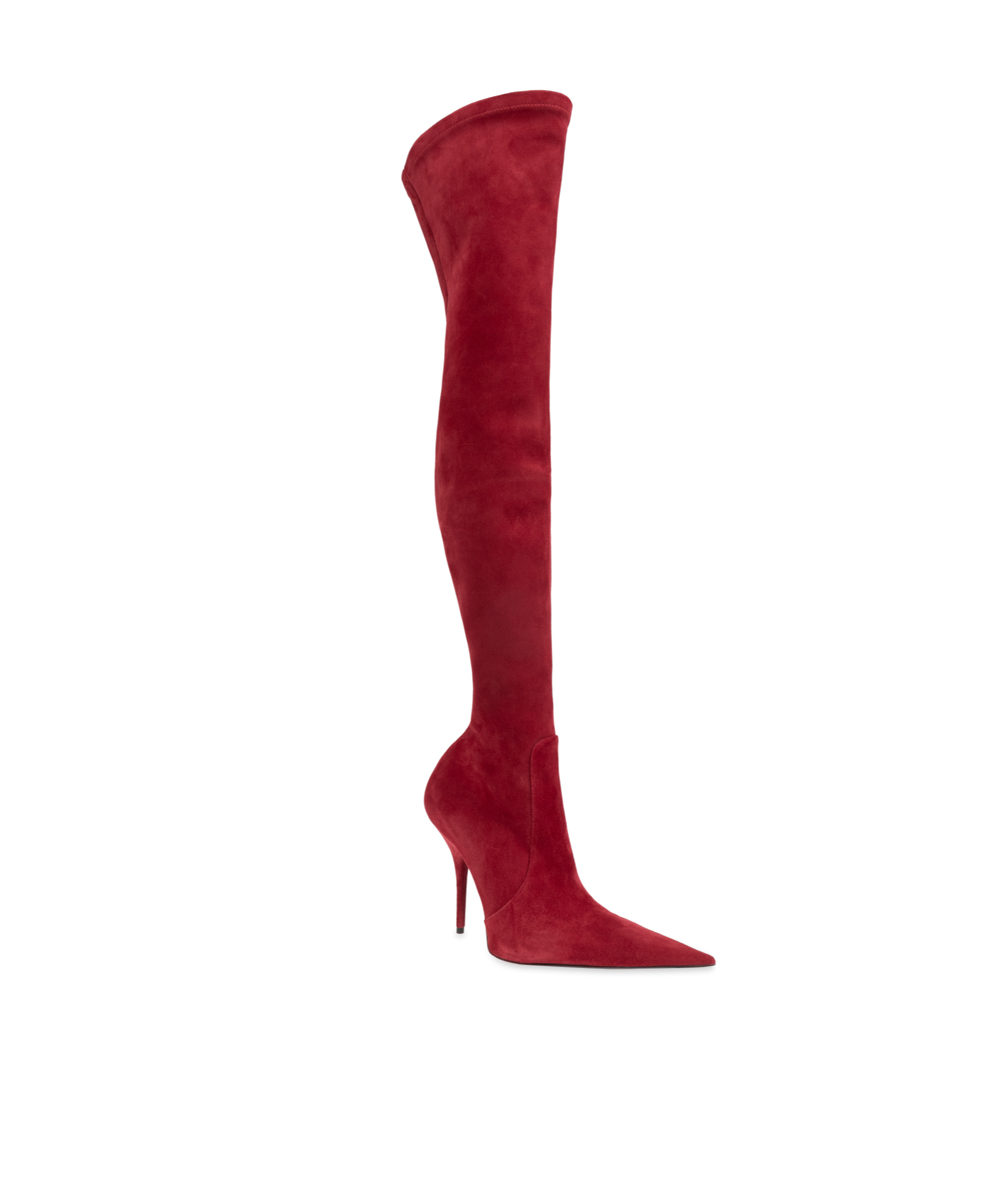 Balenciaga Avenue Boots In Red