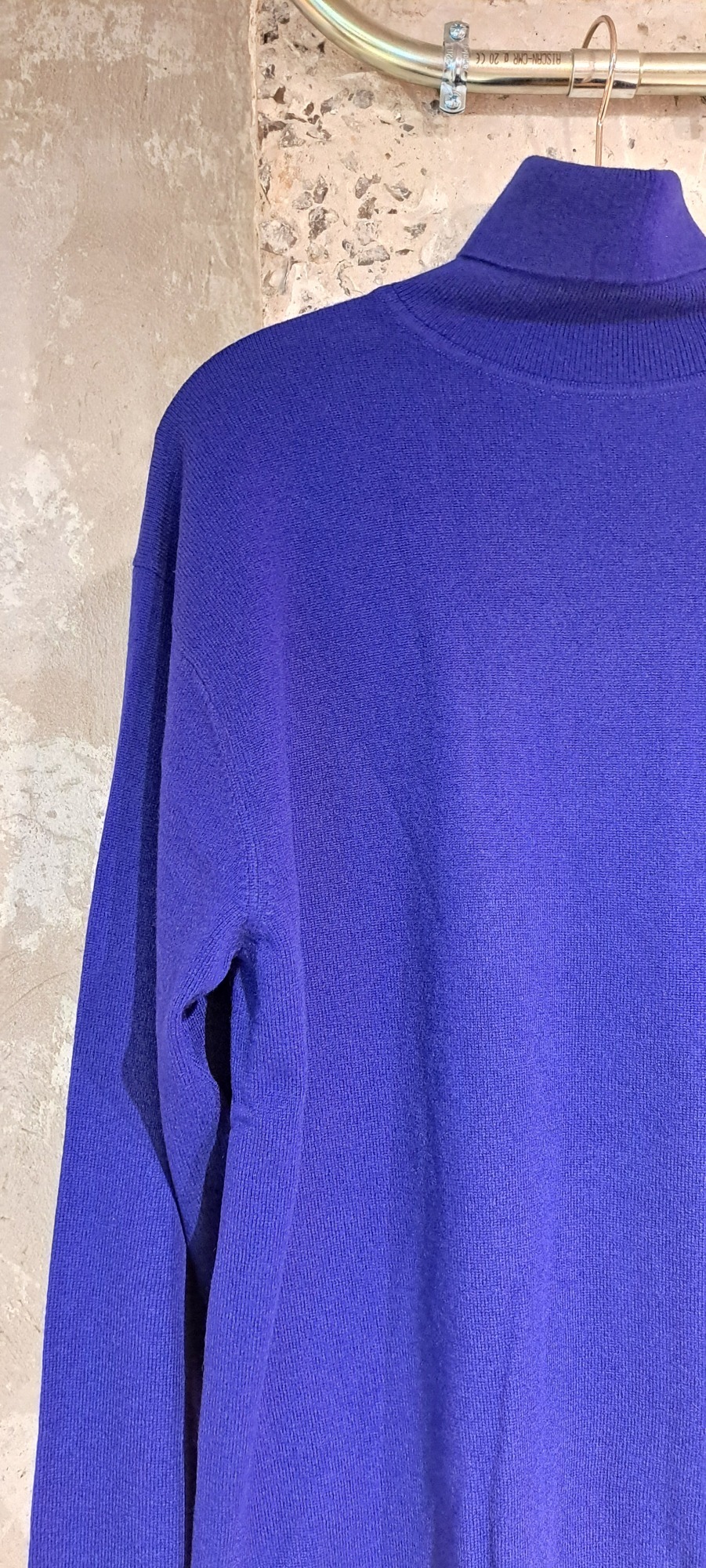 Dries Van Noten Long-sleeved Sweater In Blue