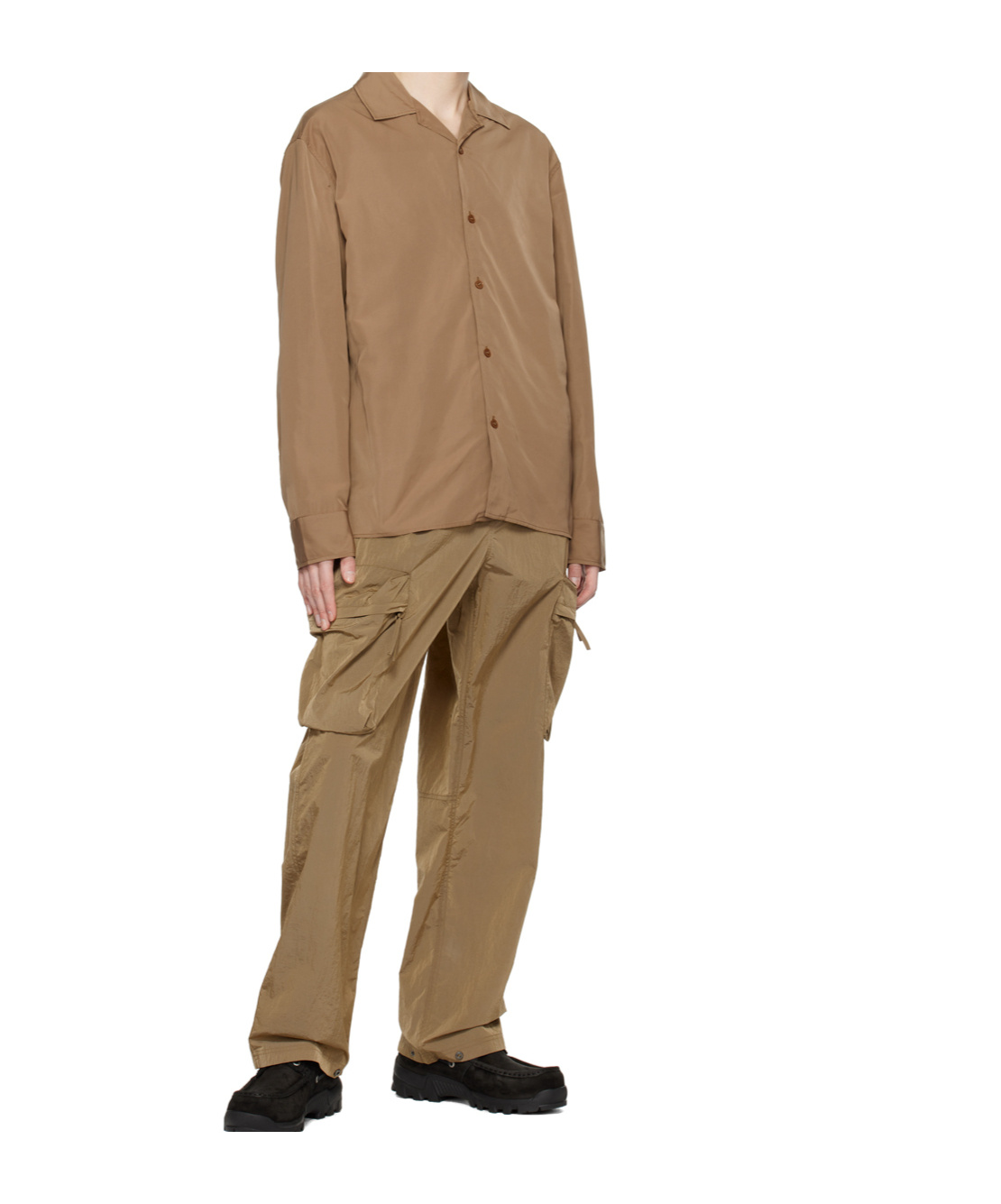 Filippa K Tan Tech Shirt In Brown