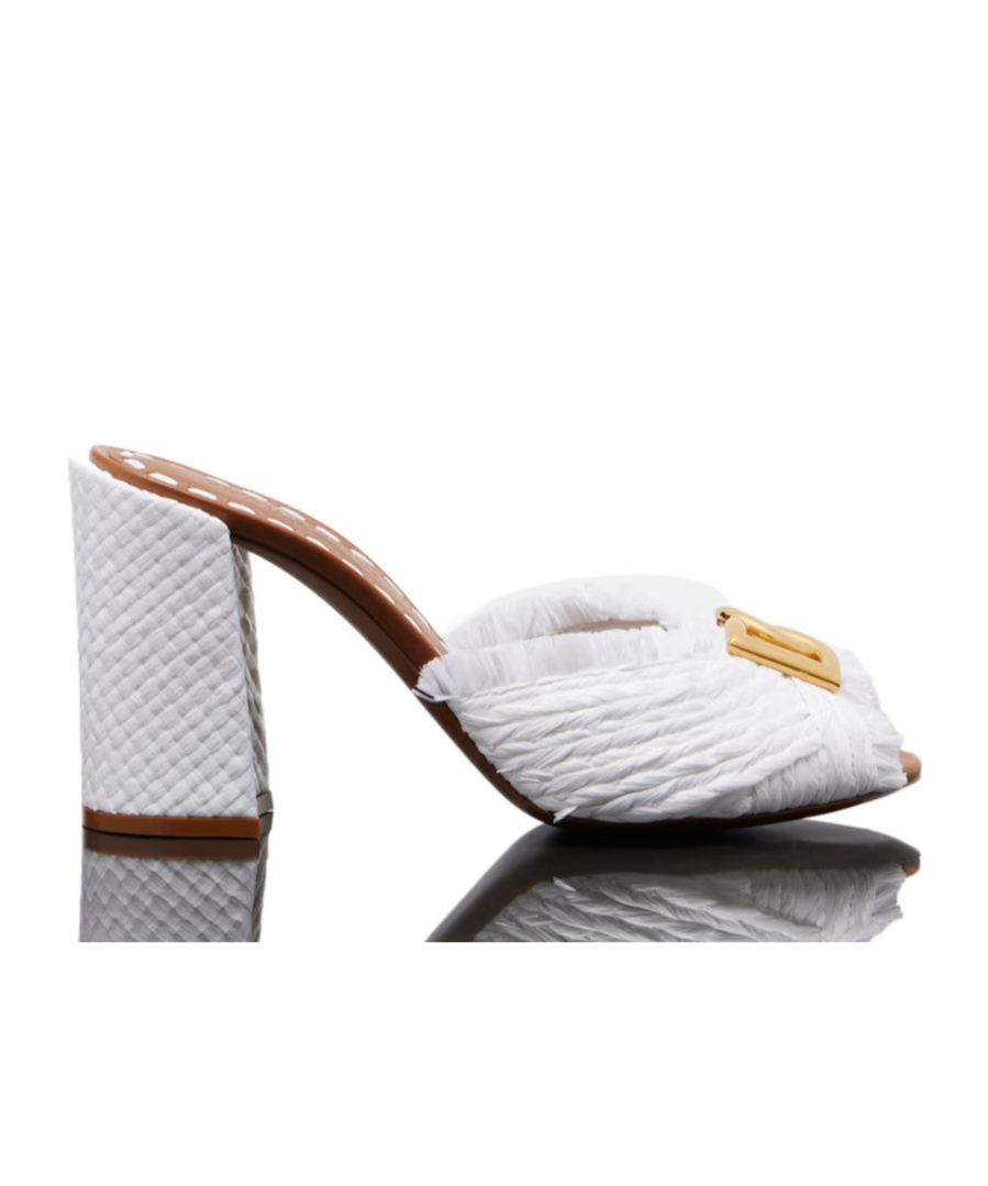 Dolce & Gabbana Dg Mules In White