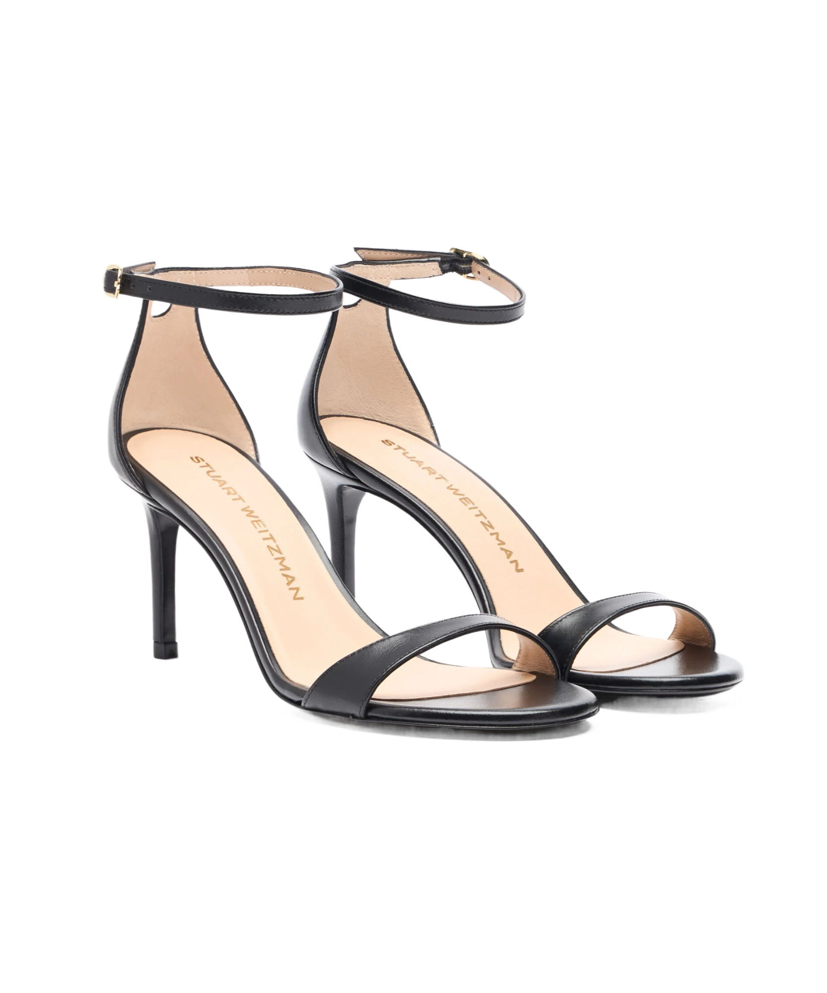 Stuart Weitzman 75mm Leather Sandals