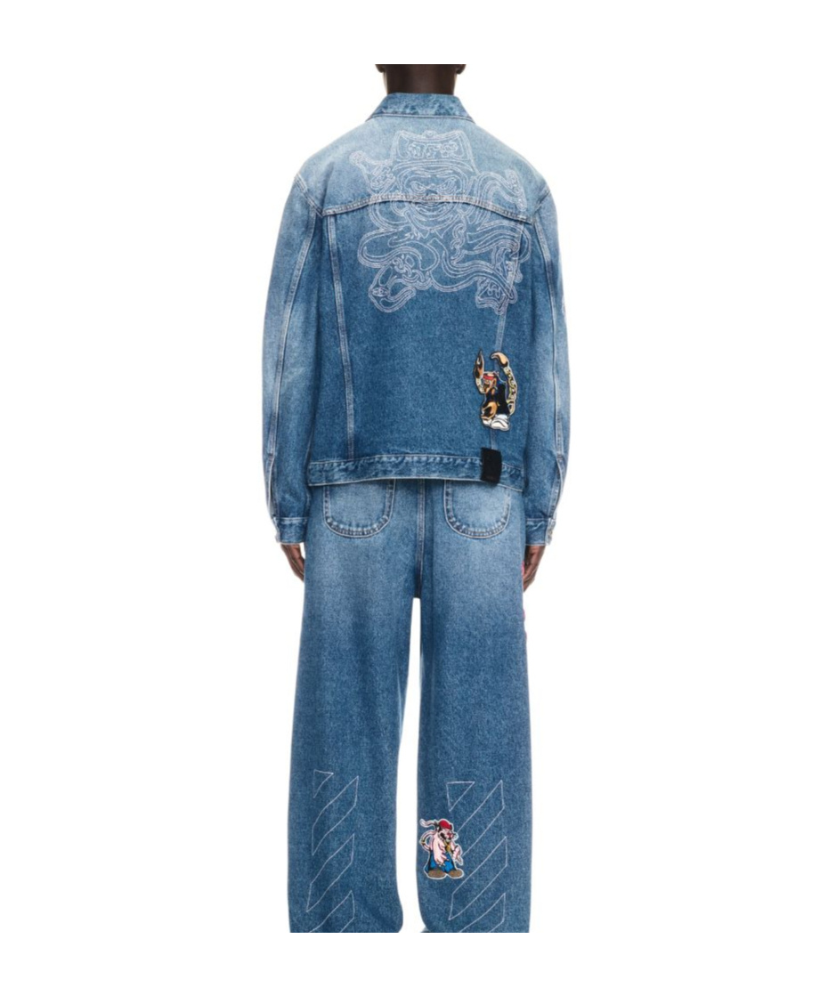Off-white Denim Jacket In Blue