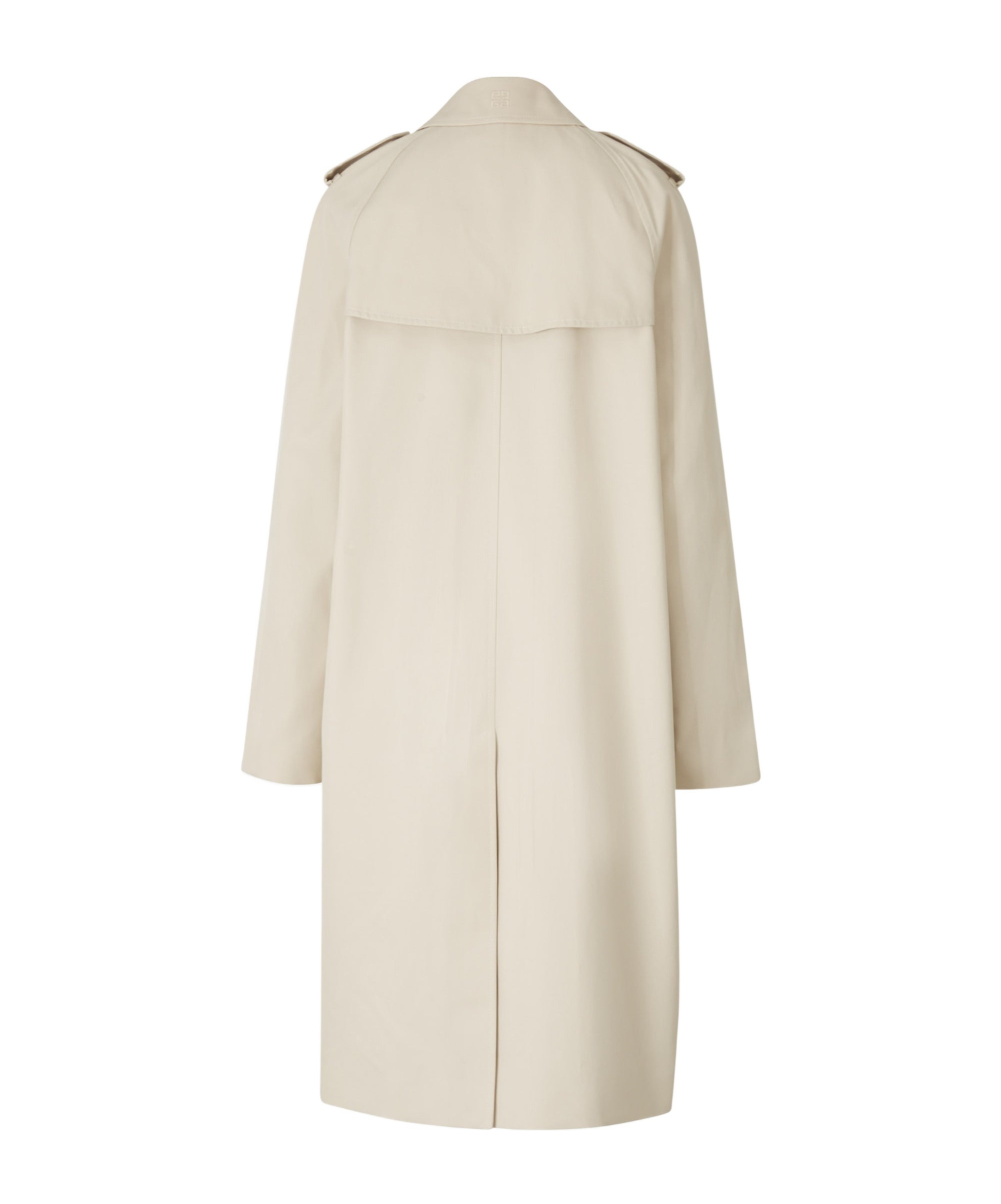 Givenchy Double-breasted Trench Coat In White