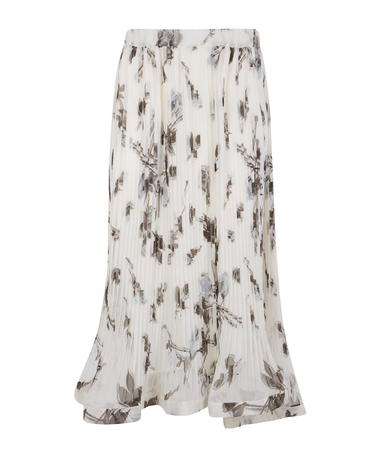 P.a.r.o.s.h P. A.r. O.s. H. Chifon Poly Fantasy Skirt In Multi
