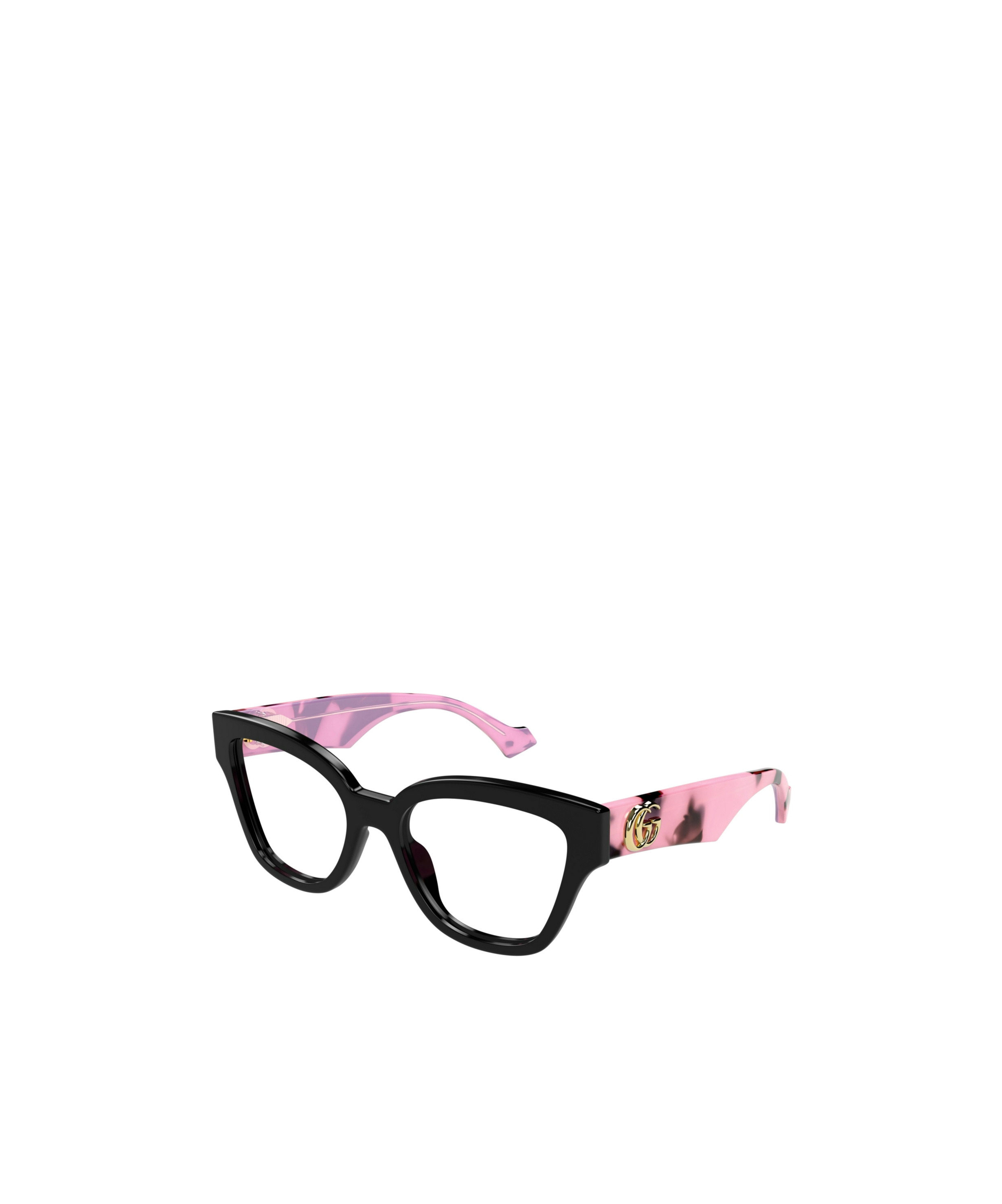 Gucci Eyewear Cat Eye Frame Glasses In Black