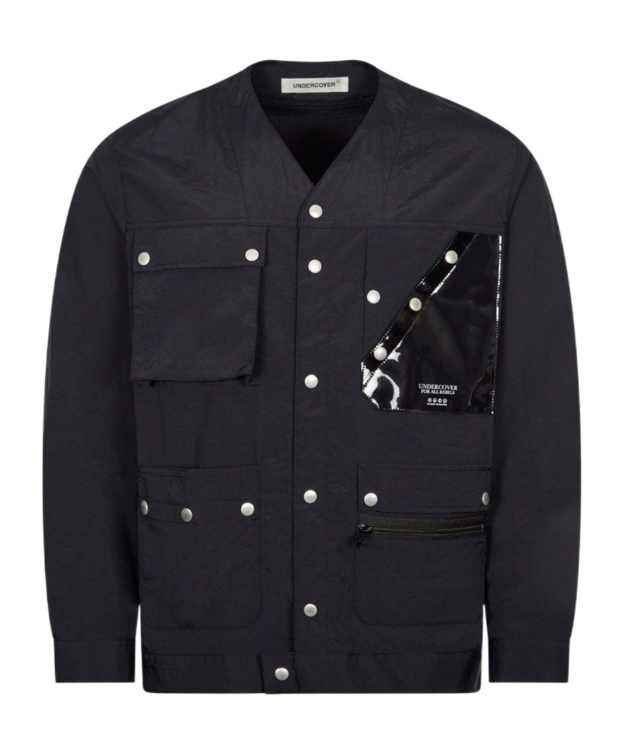 Undercover Long-sleeved Casual Jacket In Black