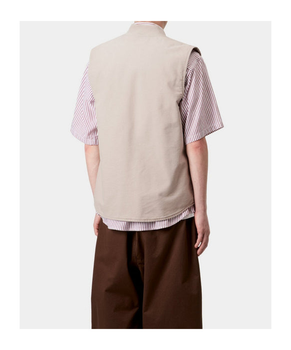 Carhartt Dearborn Canvas Classic Vest In Nude