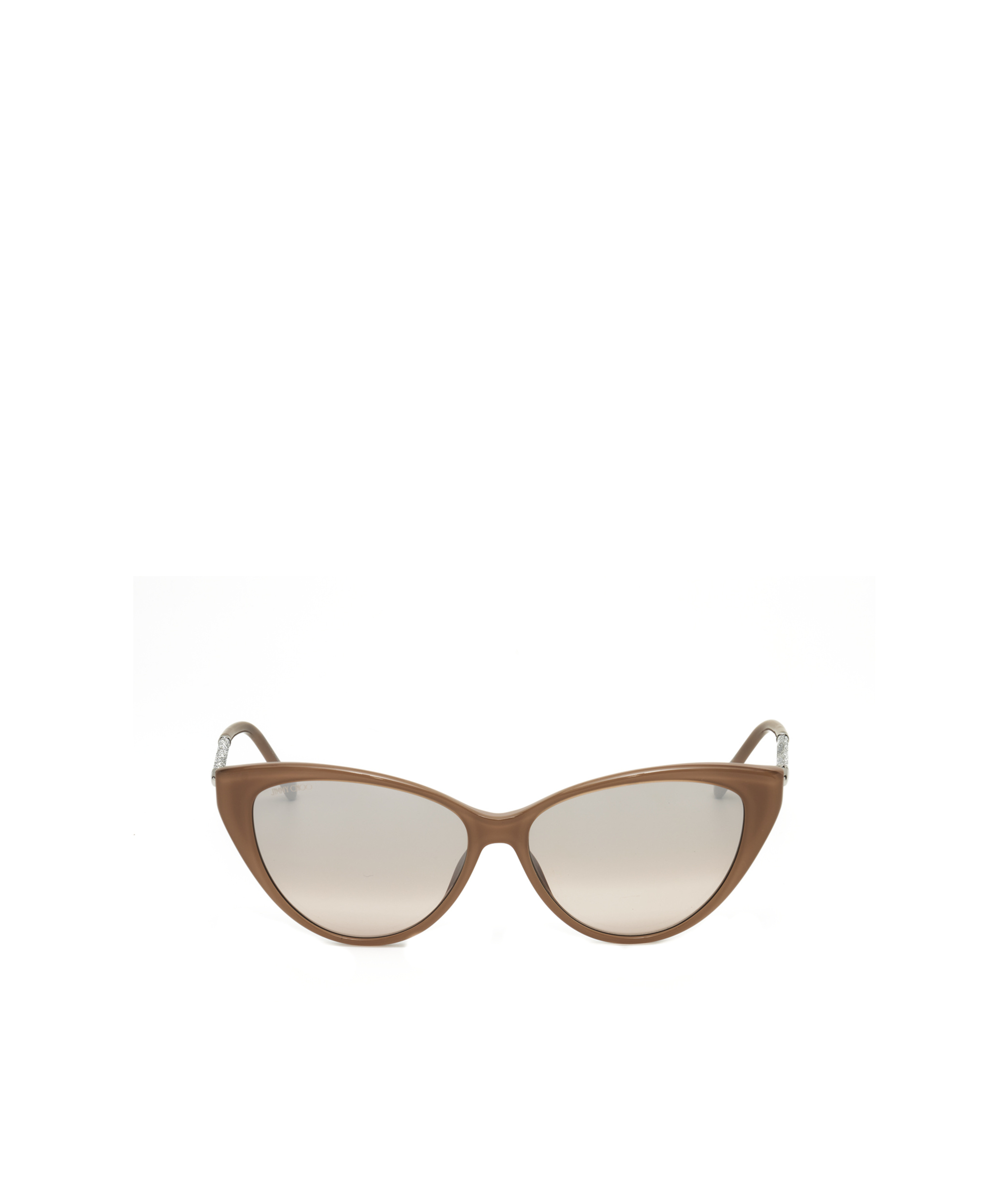 Jimmy Choo Eyewear Cat-eye Frame Sunglasses In White