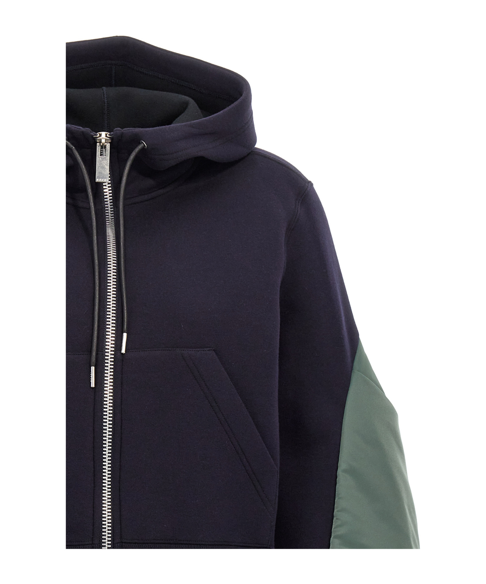 SACAI LONG-SLEEVED HOODIE 