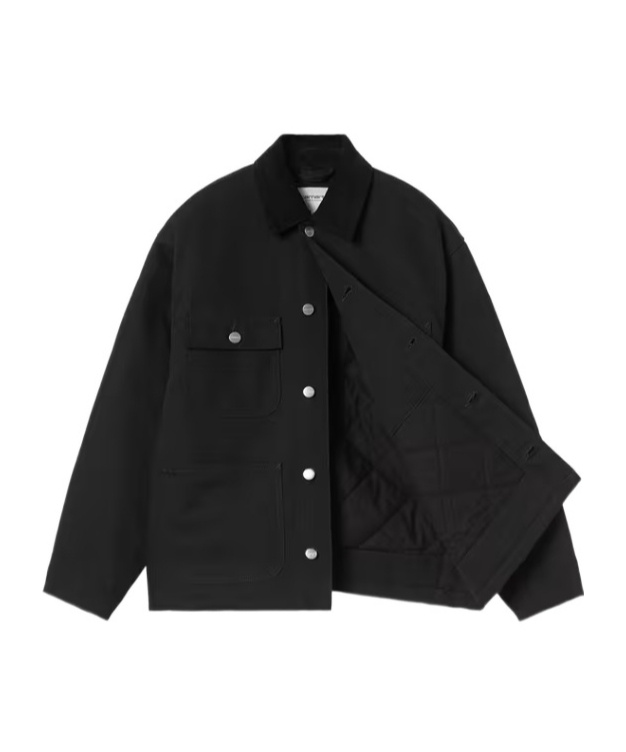 Carhartt W' Og Michigan Coat In Black