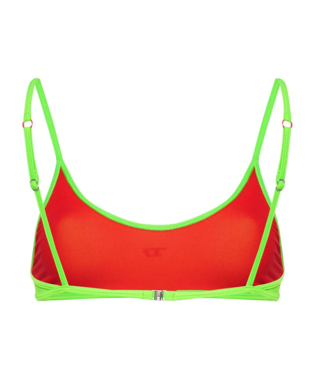 DIESEL NALA LOGO-APPLIQUÉ BIKINI TOP 