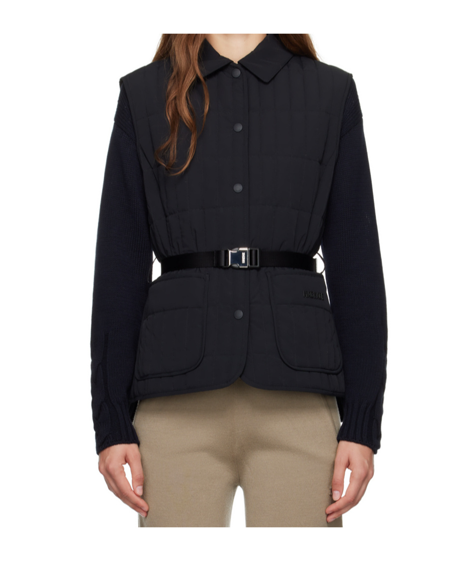 Mackage Helia Vest Down Jacket In Black