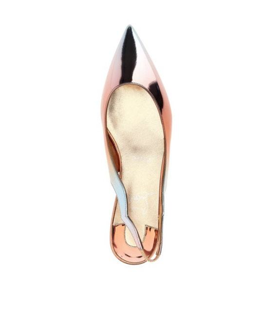 Christian Louboutin Hot Chickita Slingback Ballet Flats In Multicolor