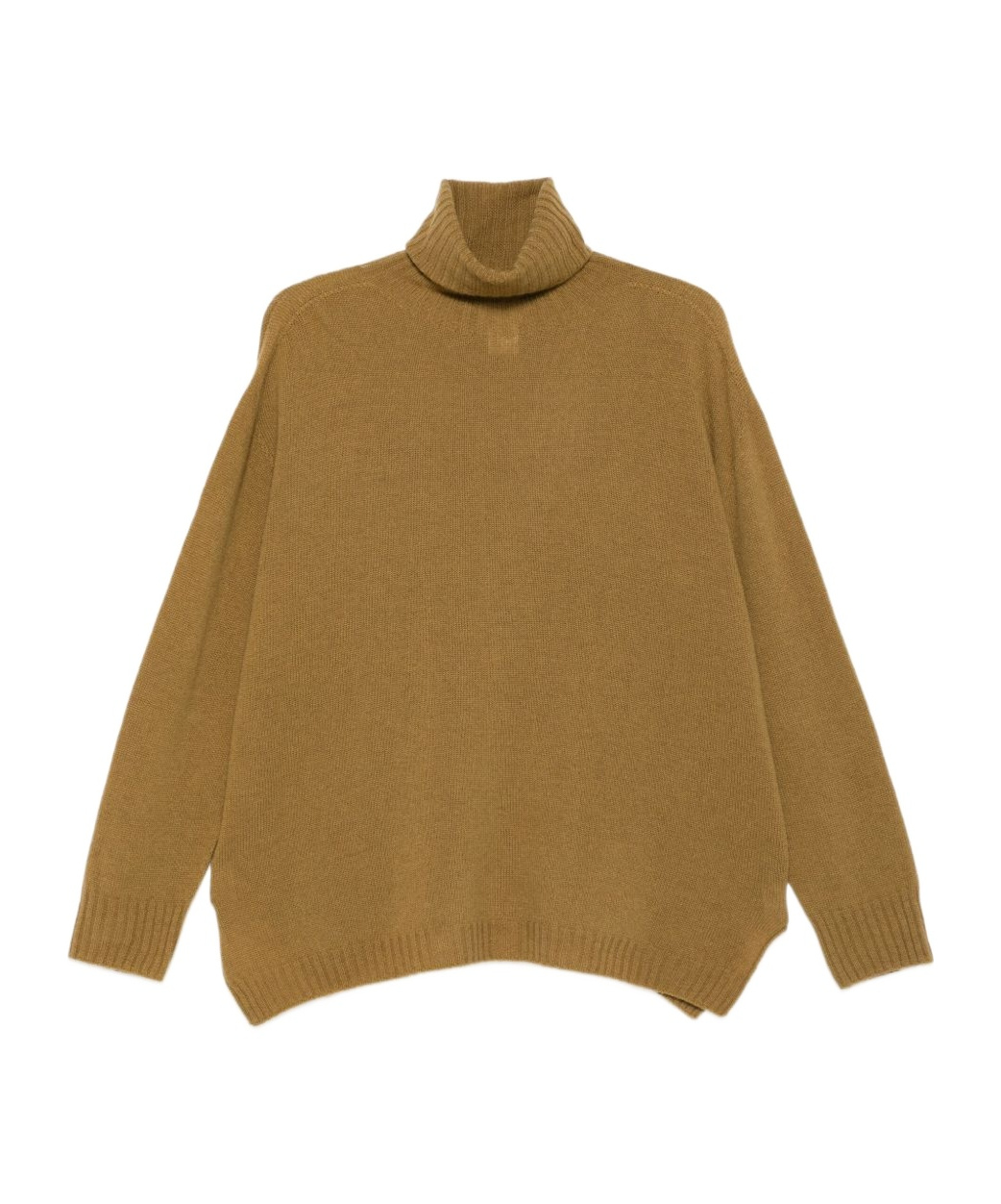 Alysi Cashmere Turtle-neck Jumper In Neutral