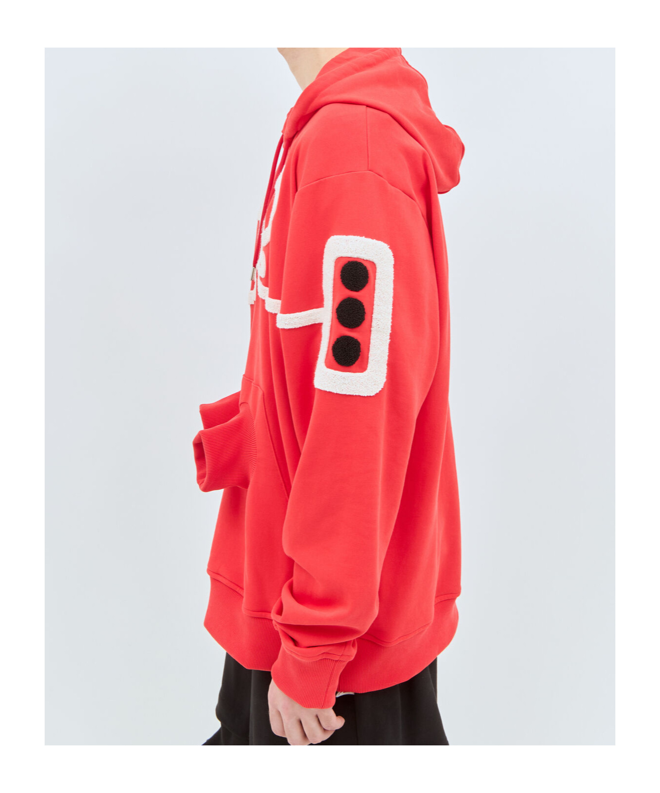 Walter Van Beirendonck Android Hooded Sweatshirt In Orange