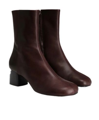 Lemaire 55mm Anatomic Round-toe Boots In Brown