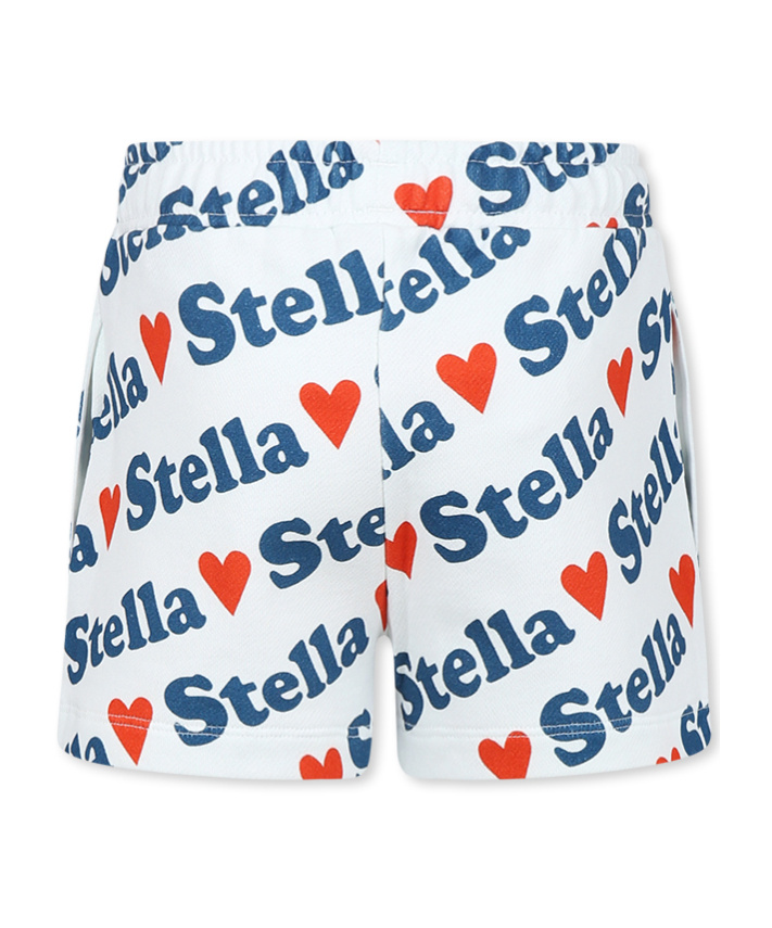 Stella Mccartney Pattern Shorts In White