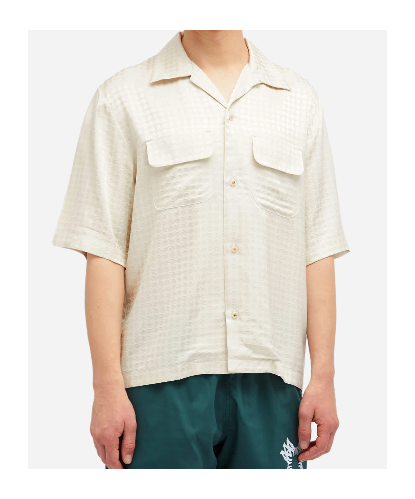 Amiri Short-sleeved Shirt In White