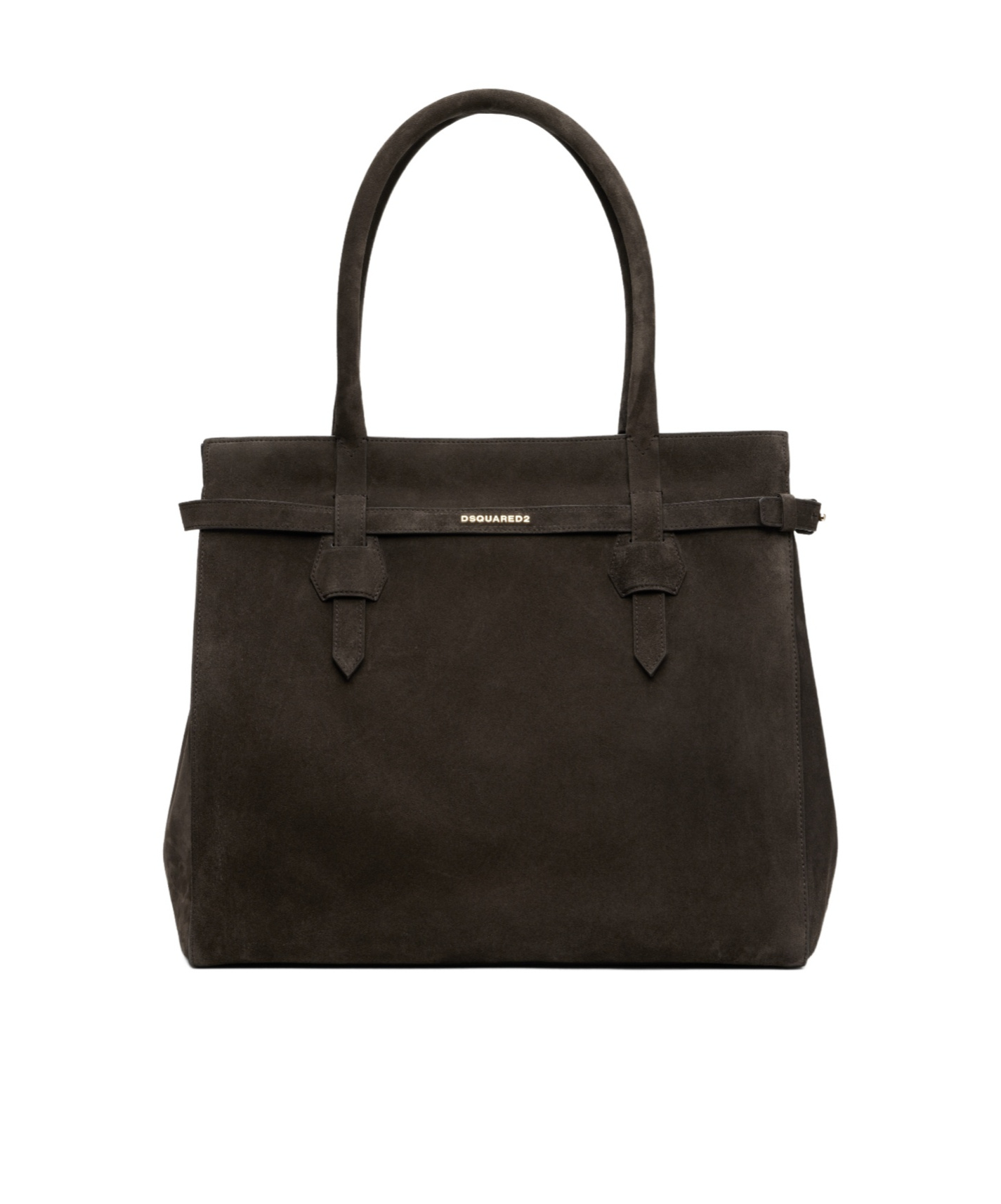 Dsquared2 Twin Tote Bag In Brown