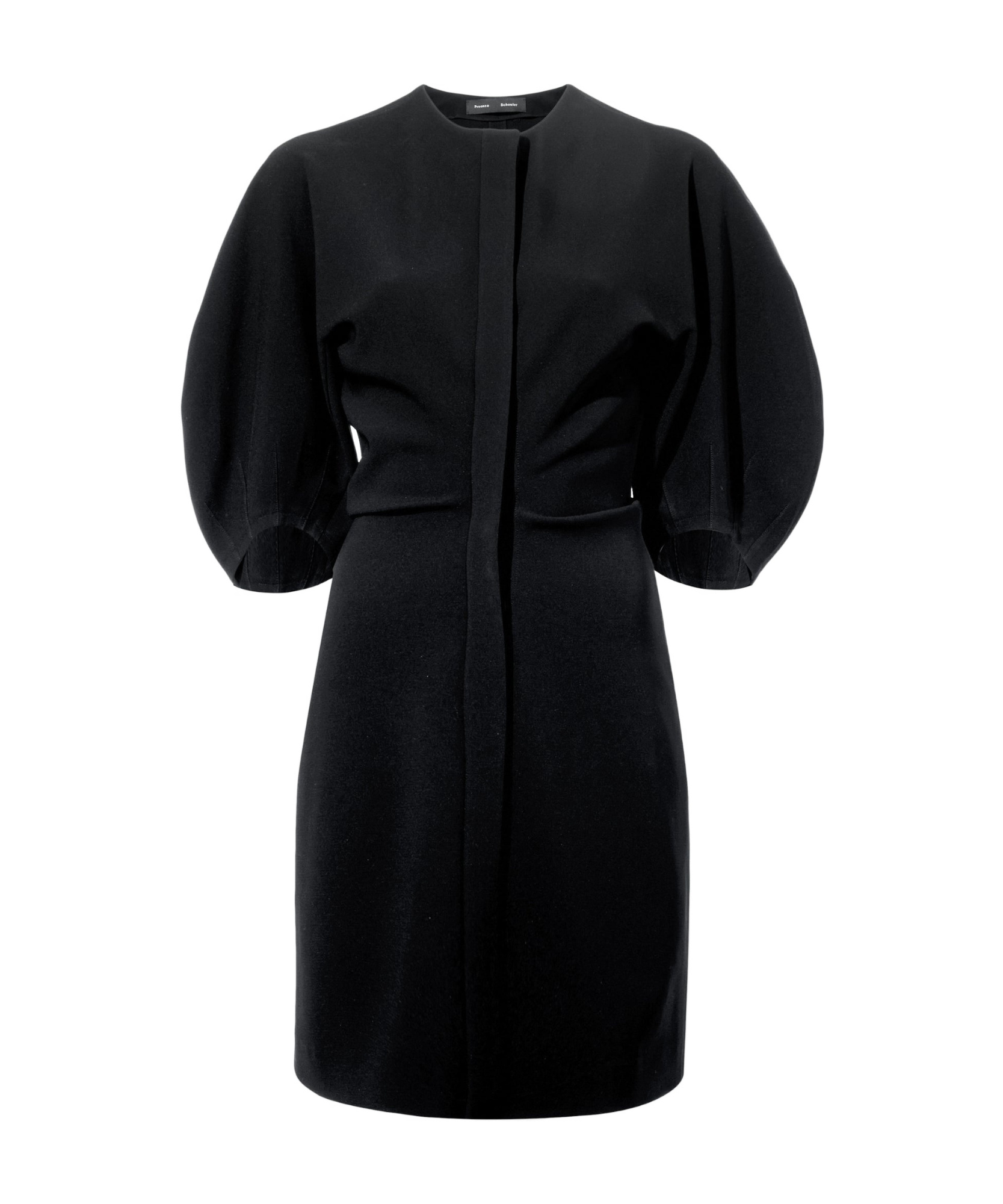 PROENZA SCHOULER GOLDIE PUFF-SLEEVE MINIDRESS