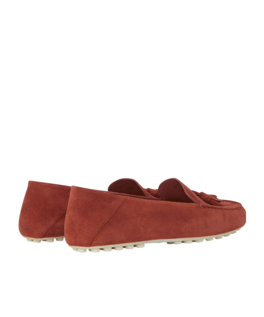 Shop Loro Piana Round Head Business Dress Shoes In Cinnamon Skin Color