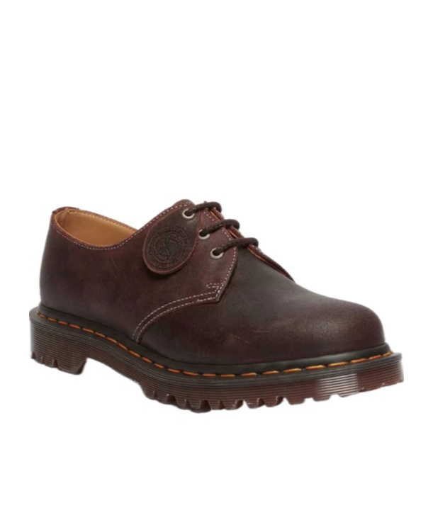 Dr. Martens' 8053 Crazy Horse Leather Casual Shoes In Black