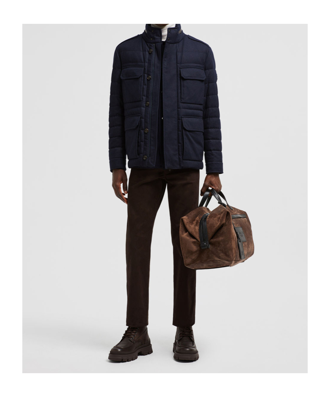 Moncler Munt Hooded Zip-up Down Jacket In Blue