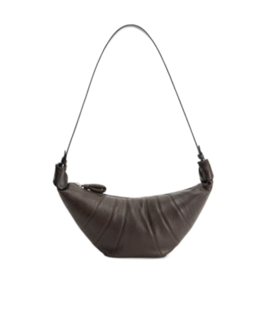 Lemaire Medium Croissant Shoulder Bag In Brown