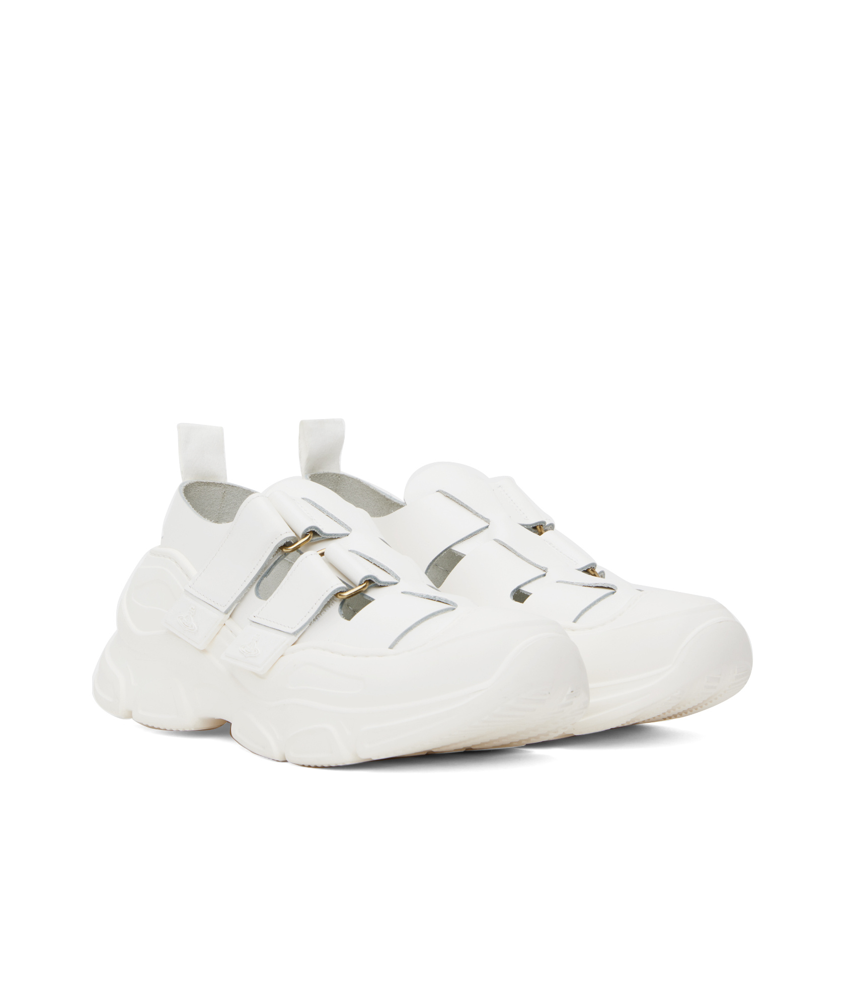 Vivienne Westwood White Catch Stomper Sneakers In White