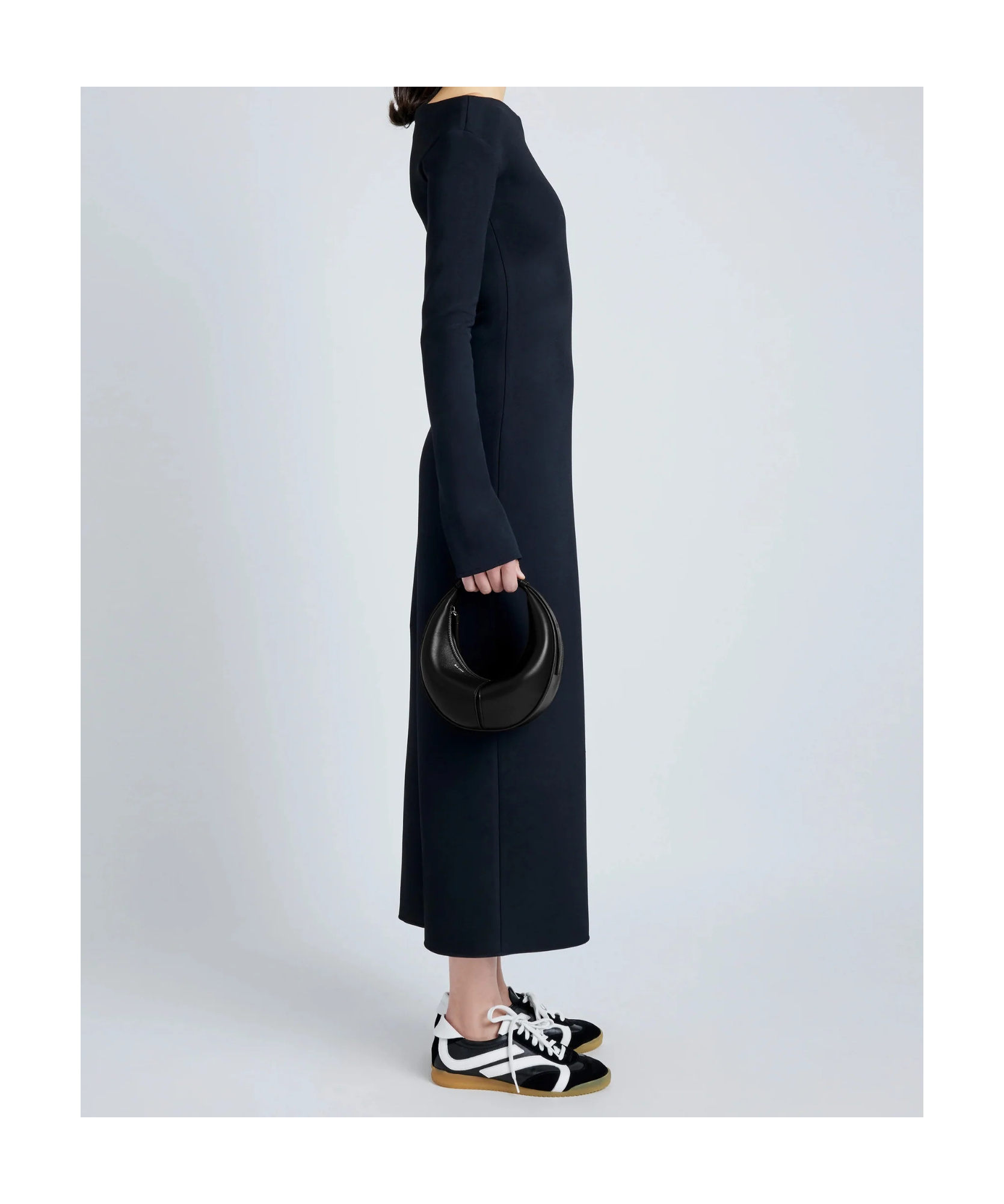 Proenza Schouler Mini Slide Bag In Black