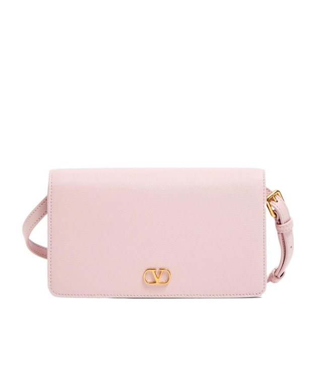 Valentino Mini Flip Shoulder Bag In Pink