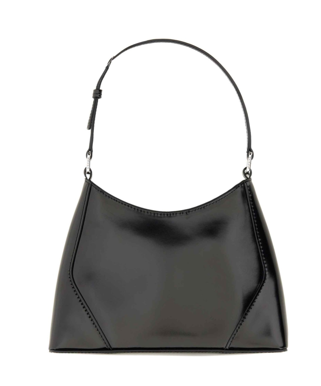 Shop Staud Linda Shoulder Bag In Black