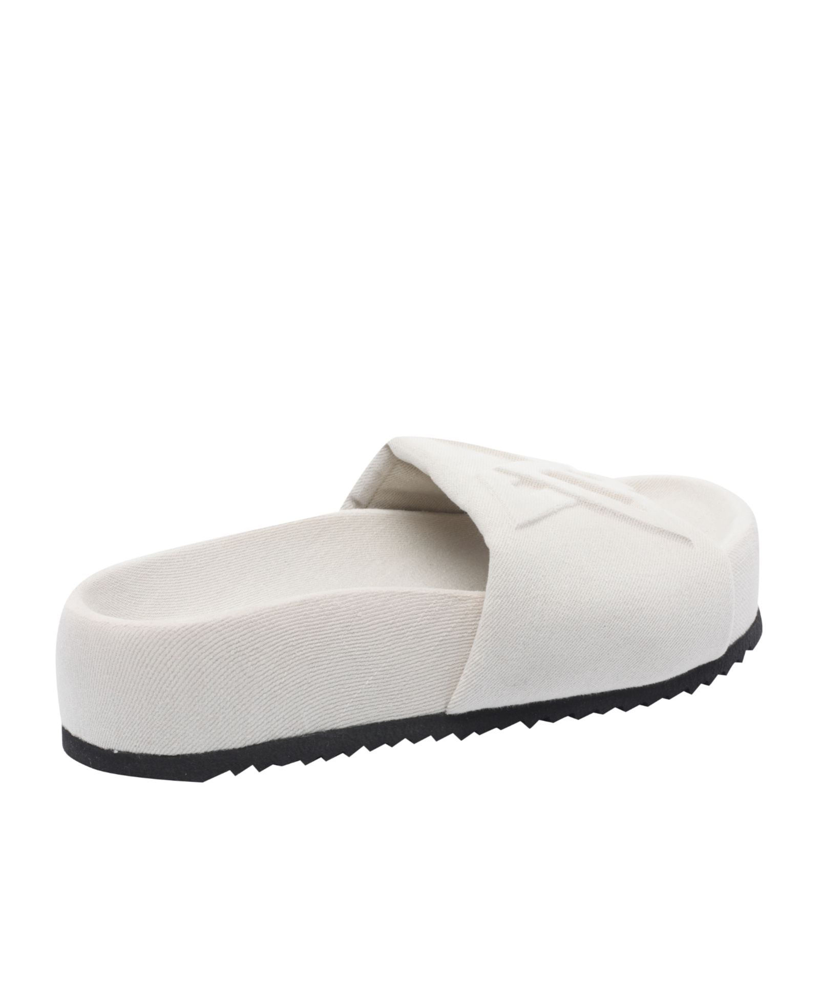 Vic Matie Round Toe Platform Sandals In White