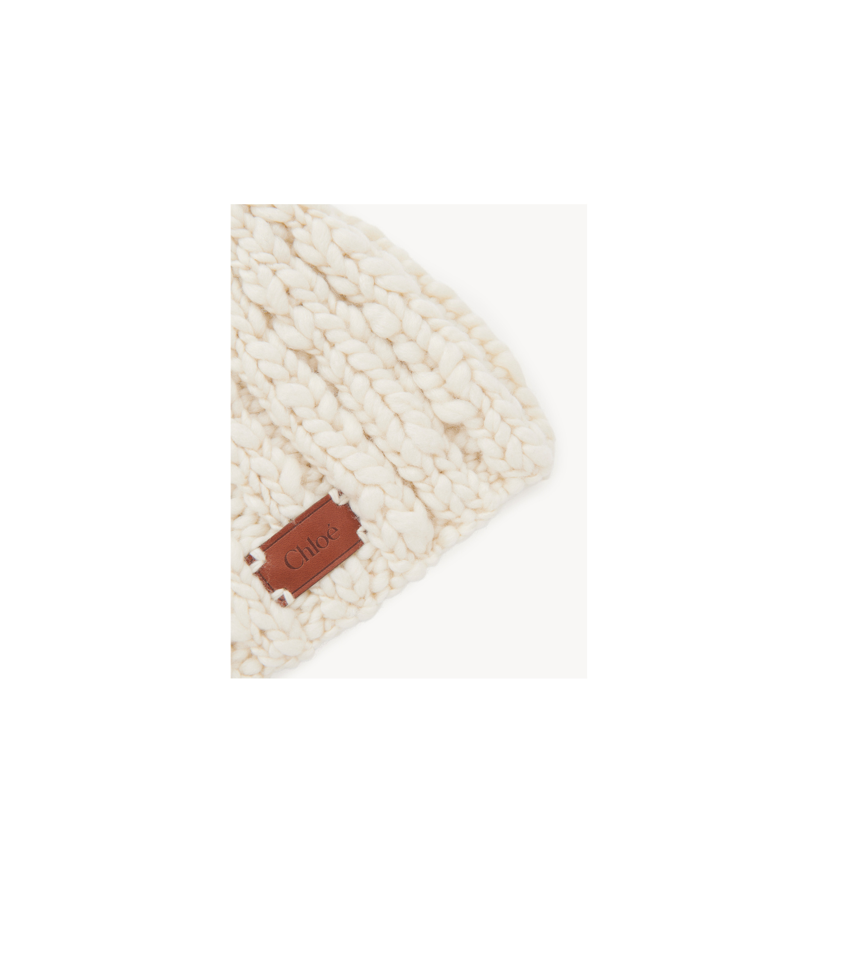 Shop Chloé Logo Cap In White