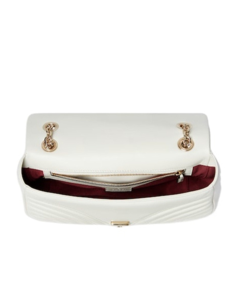 Gucci Gg Marmont Medium Shoulder Bag In White