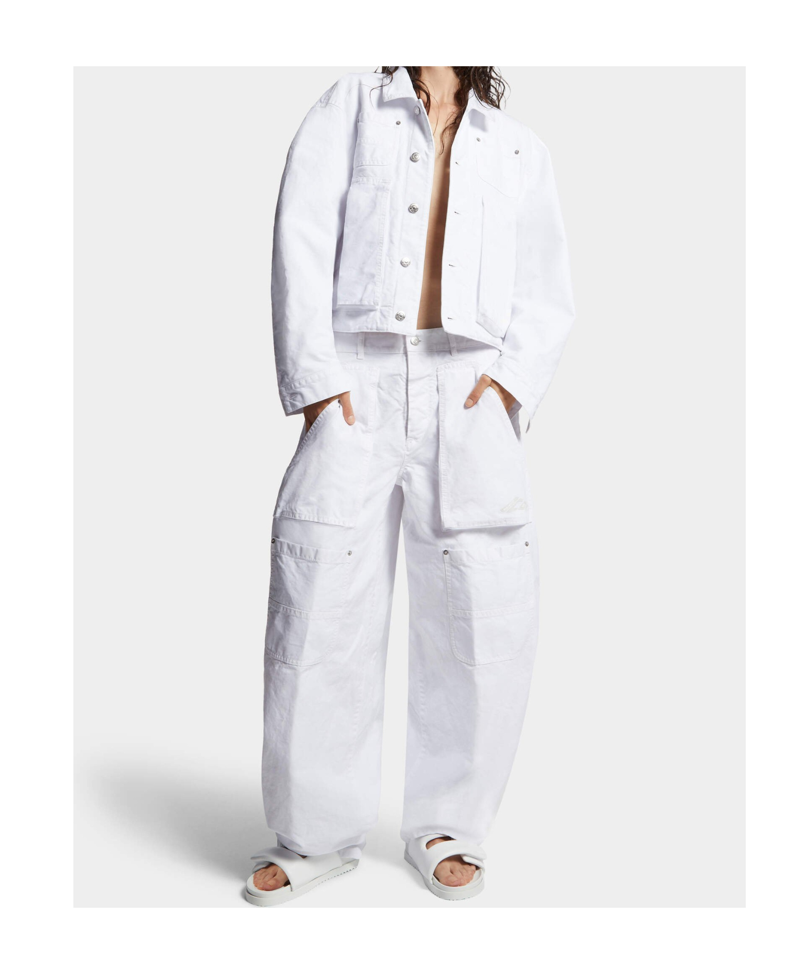 Dsquared2 Icon New Generation Carpenter Bomber In White