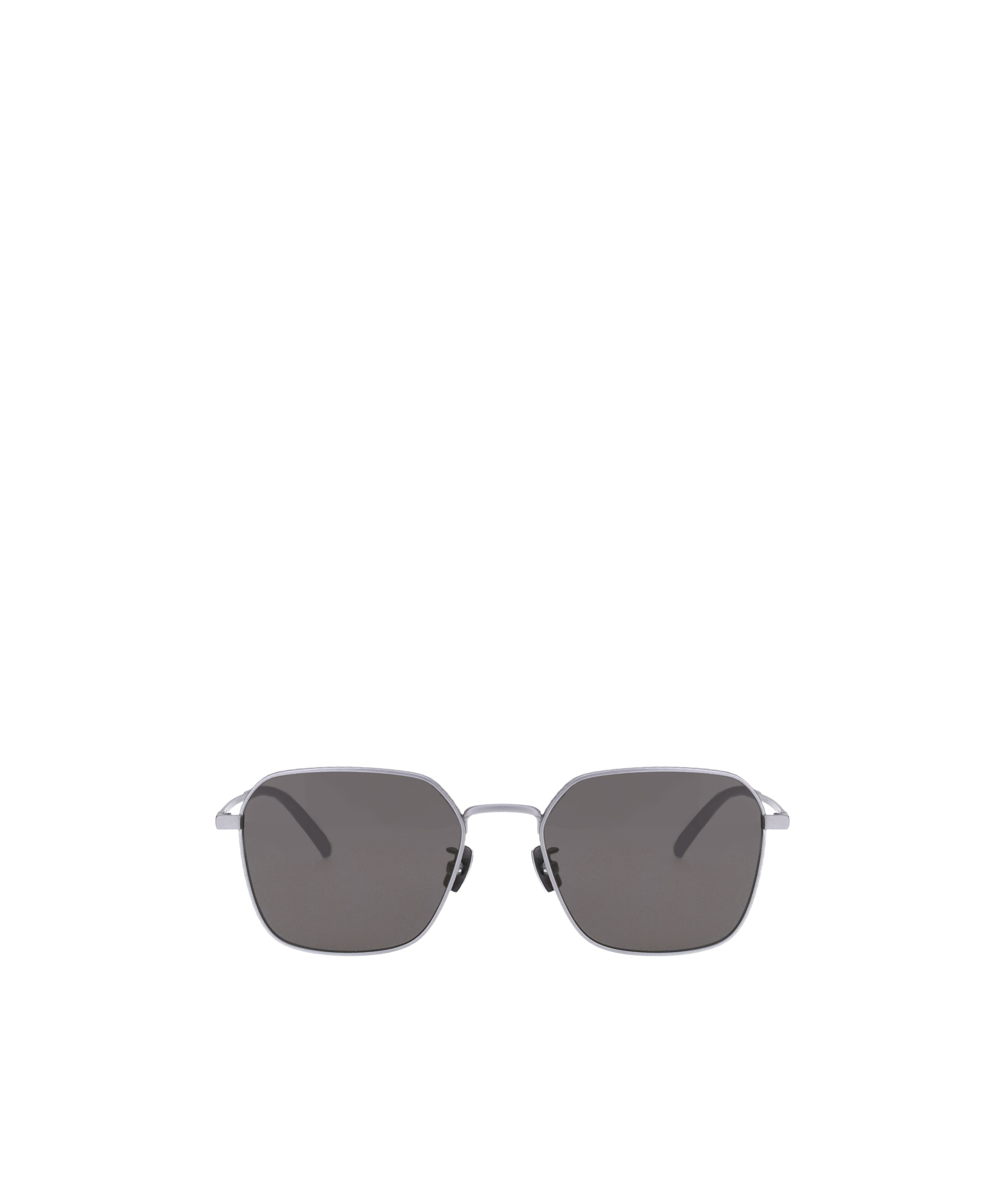 Bottega Veneta Square Frame Sunglasses In Gray
