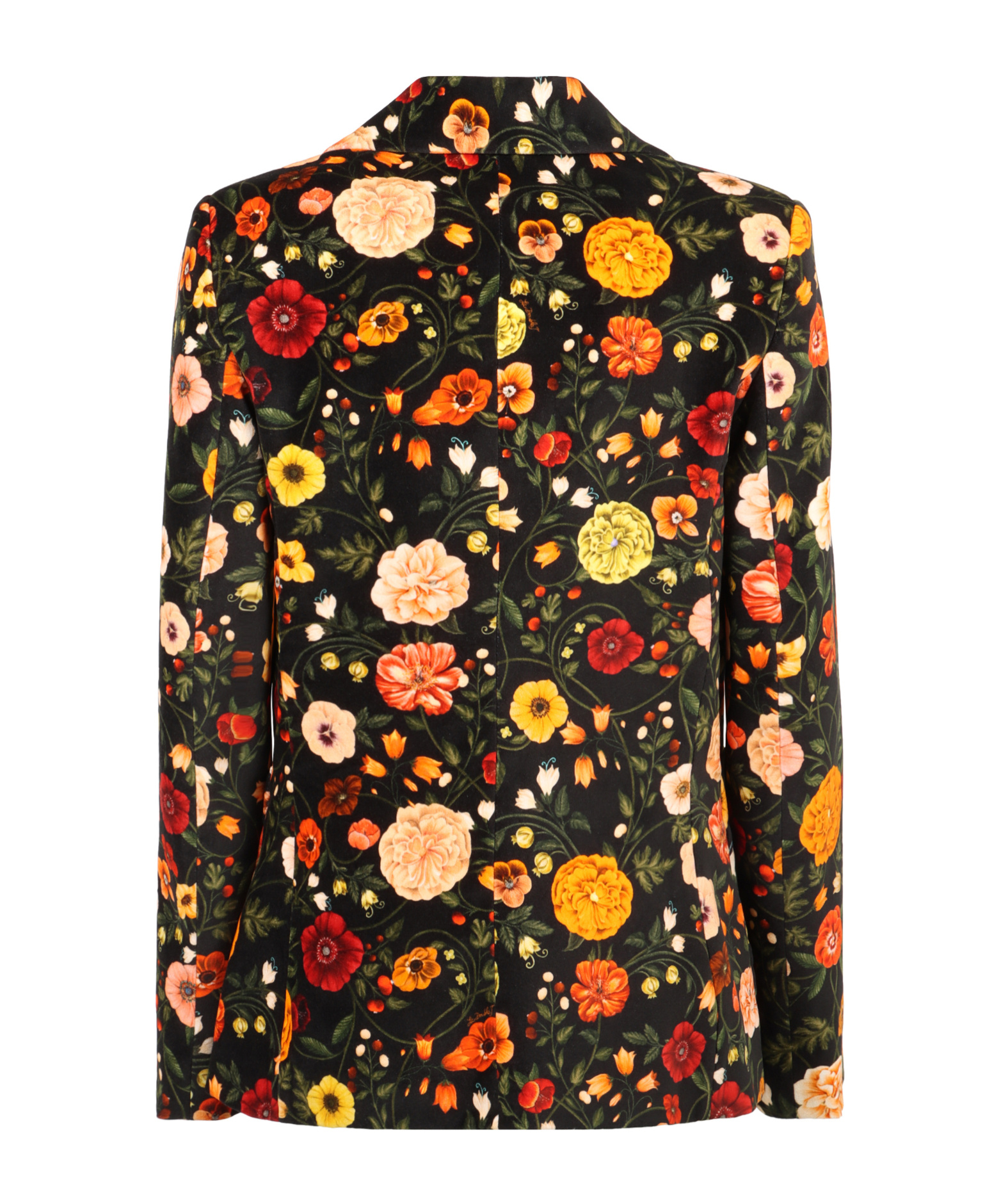 La Doublej 24 7 Single Breasted Floral Jacket In Multi