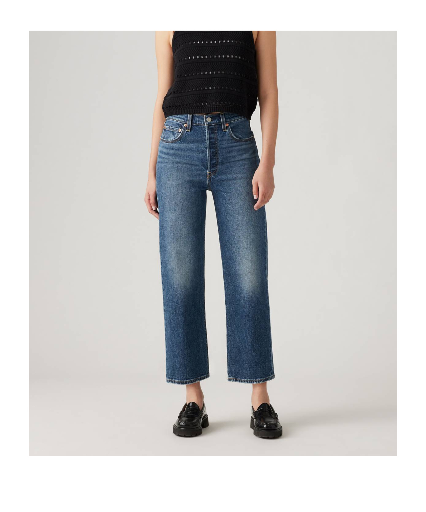 LEVI'S BELT-LOOP JEANS 