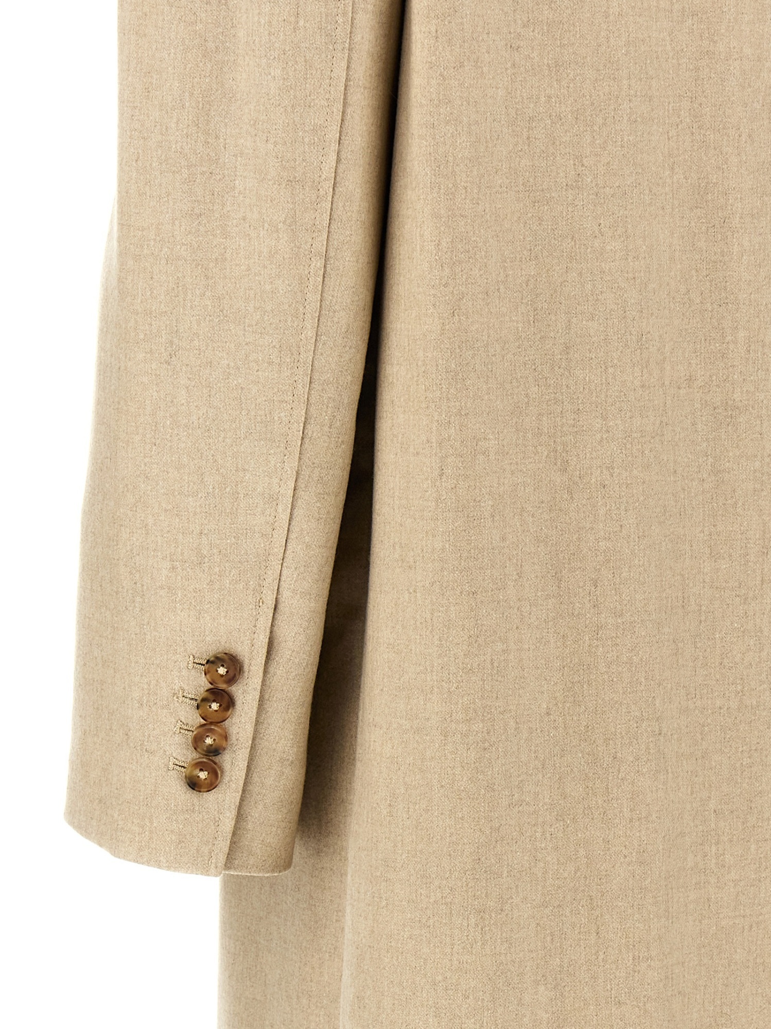 Loulou Studio Double-breasted Coat In Multi