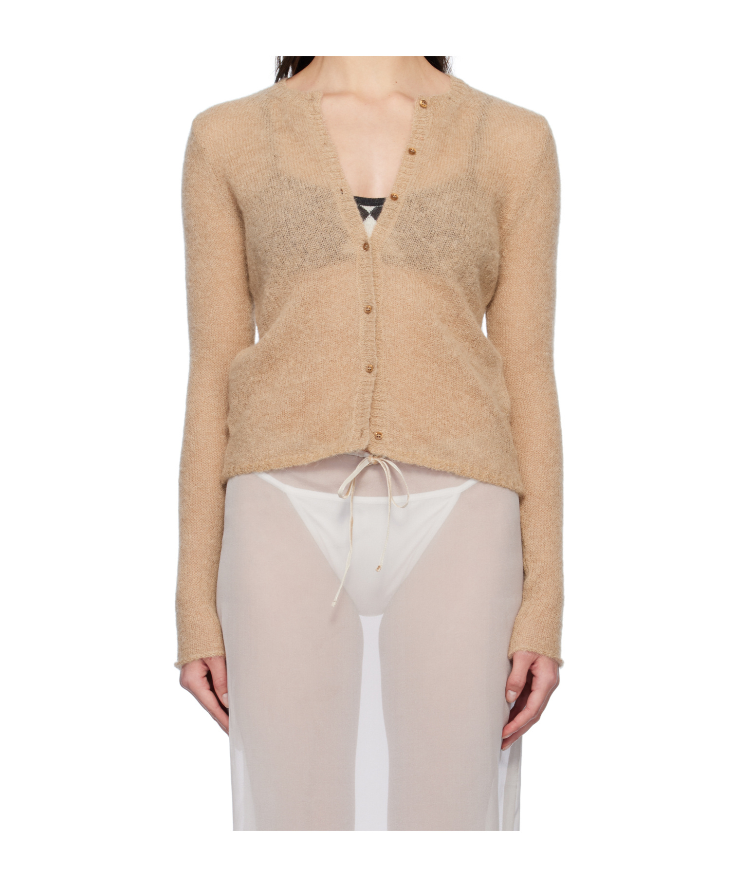 Paloma Wool Button Alone Cardigan