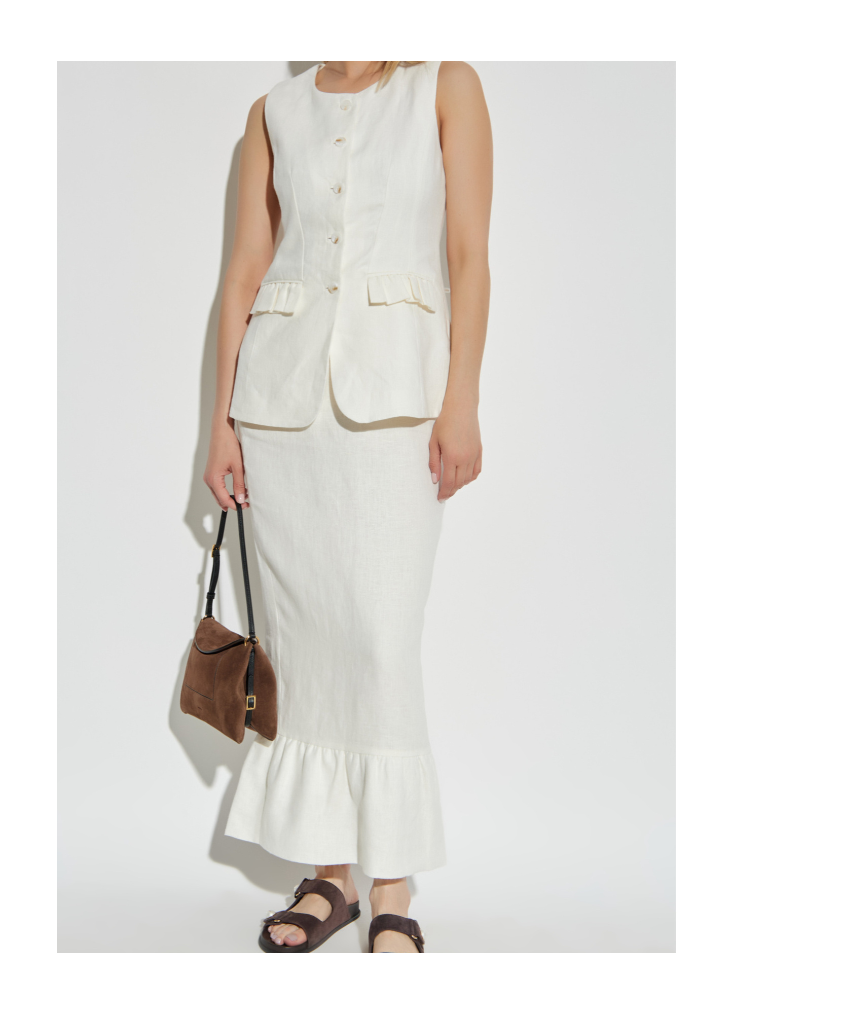 POSSE LINEN WAISTCOAT