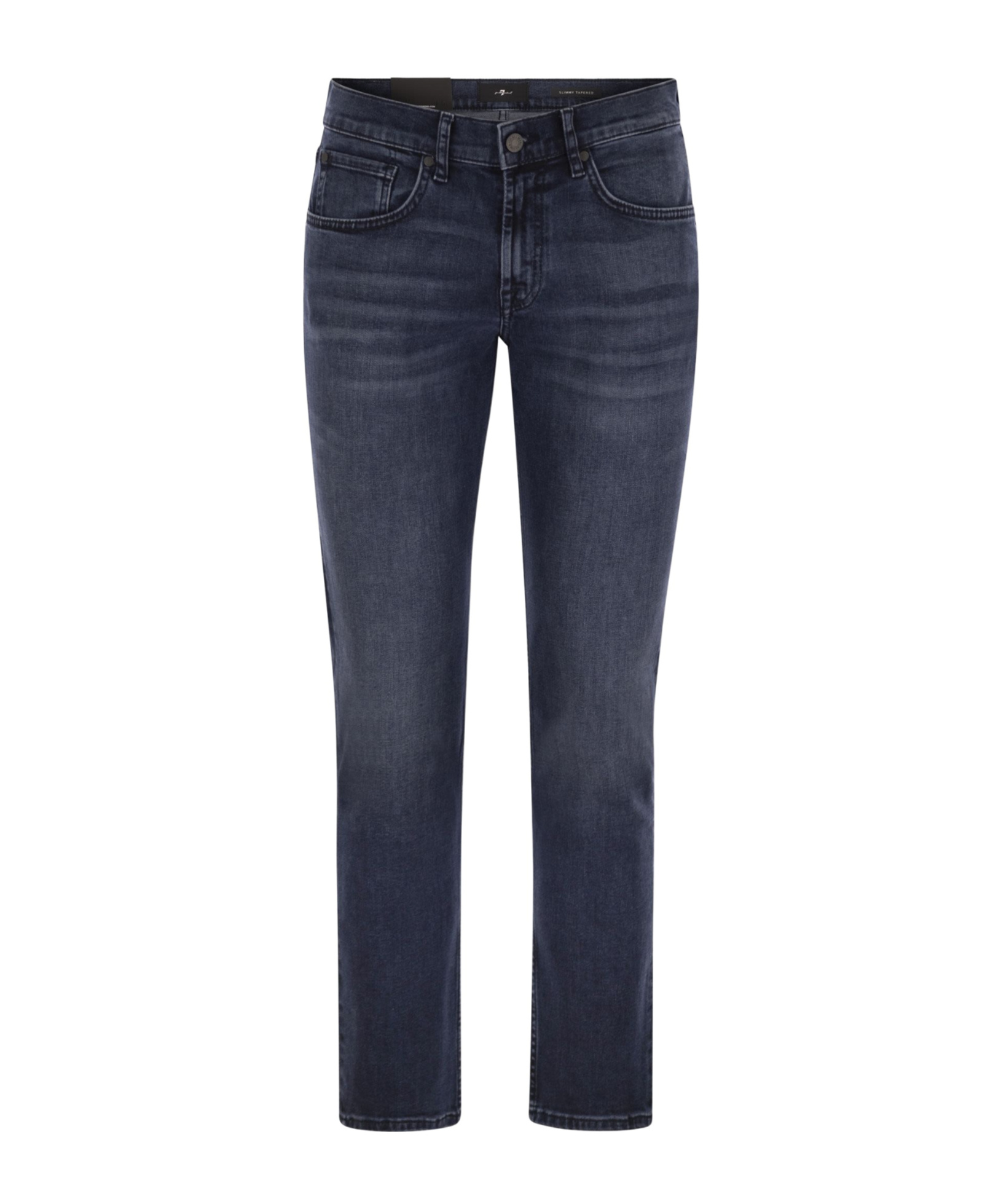 7 For All Mankind Mid-rise Skinny Jeans In Multi