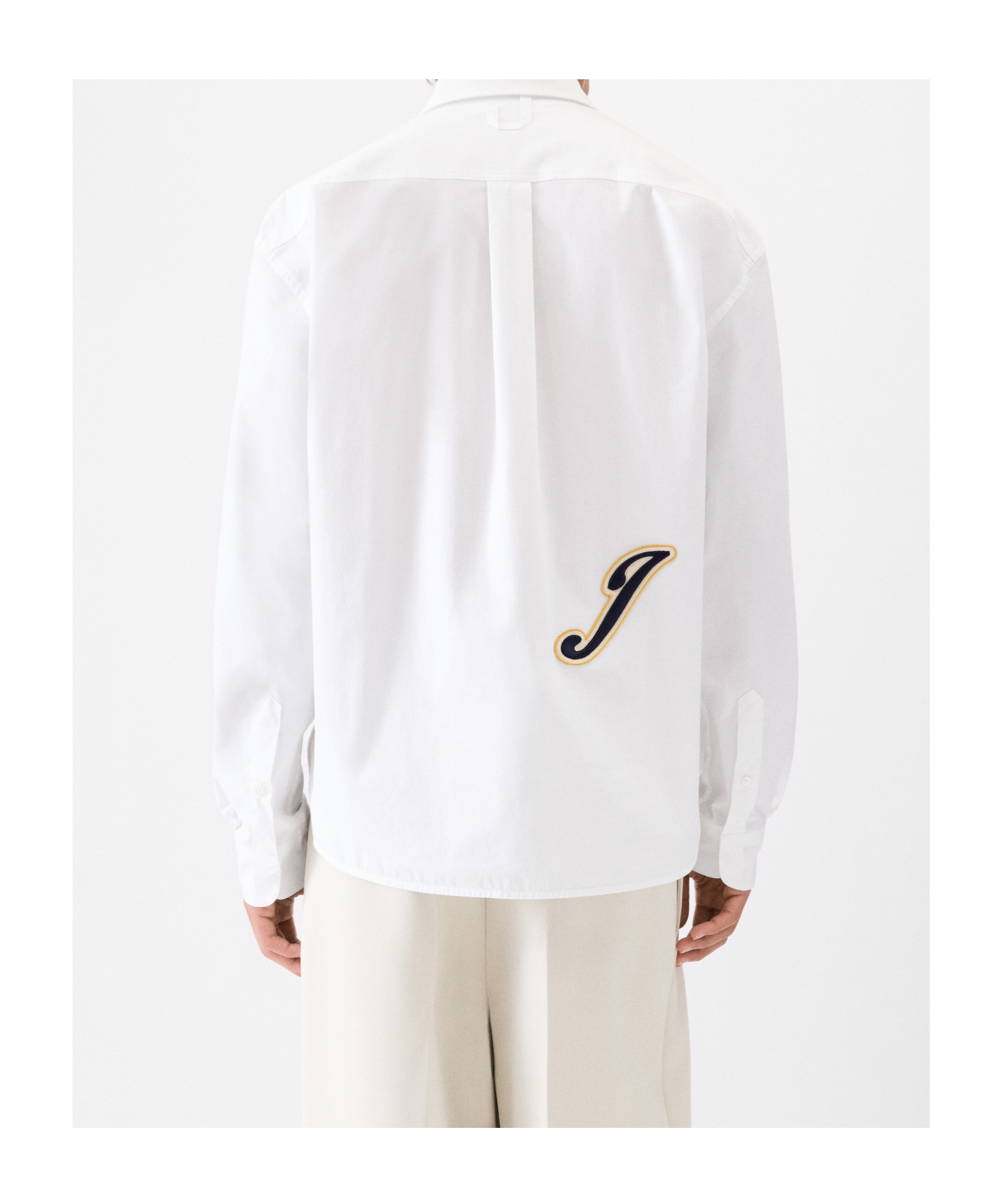Jacquemus Simon Shirt Buttoned Cuffs In White