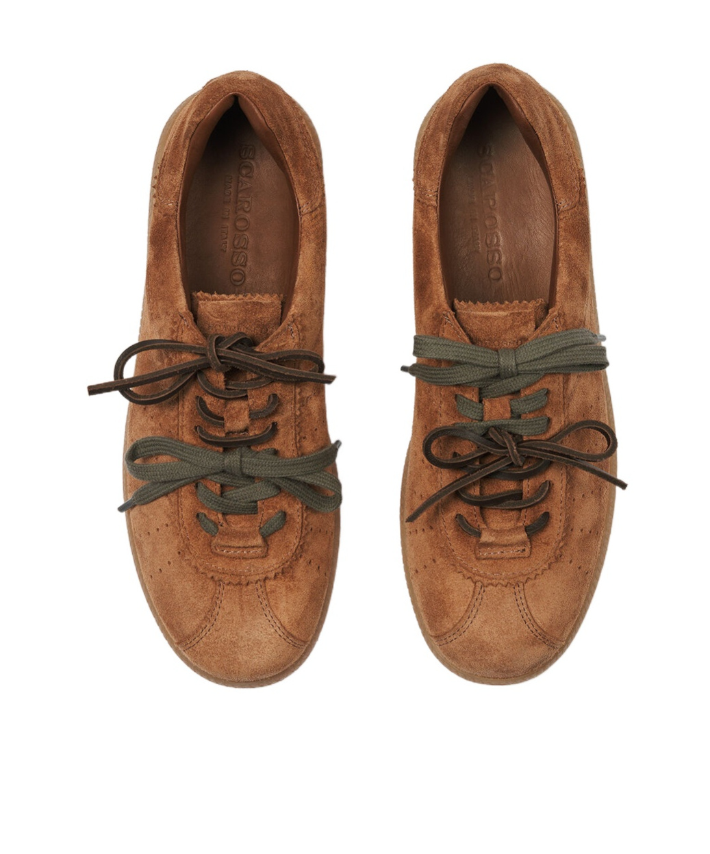 Scarosso Mariate Lace-up Sneakers In Brown