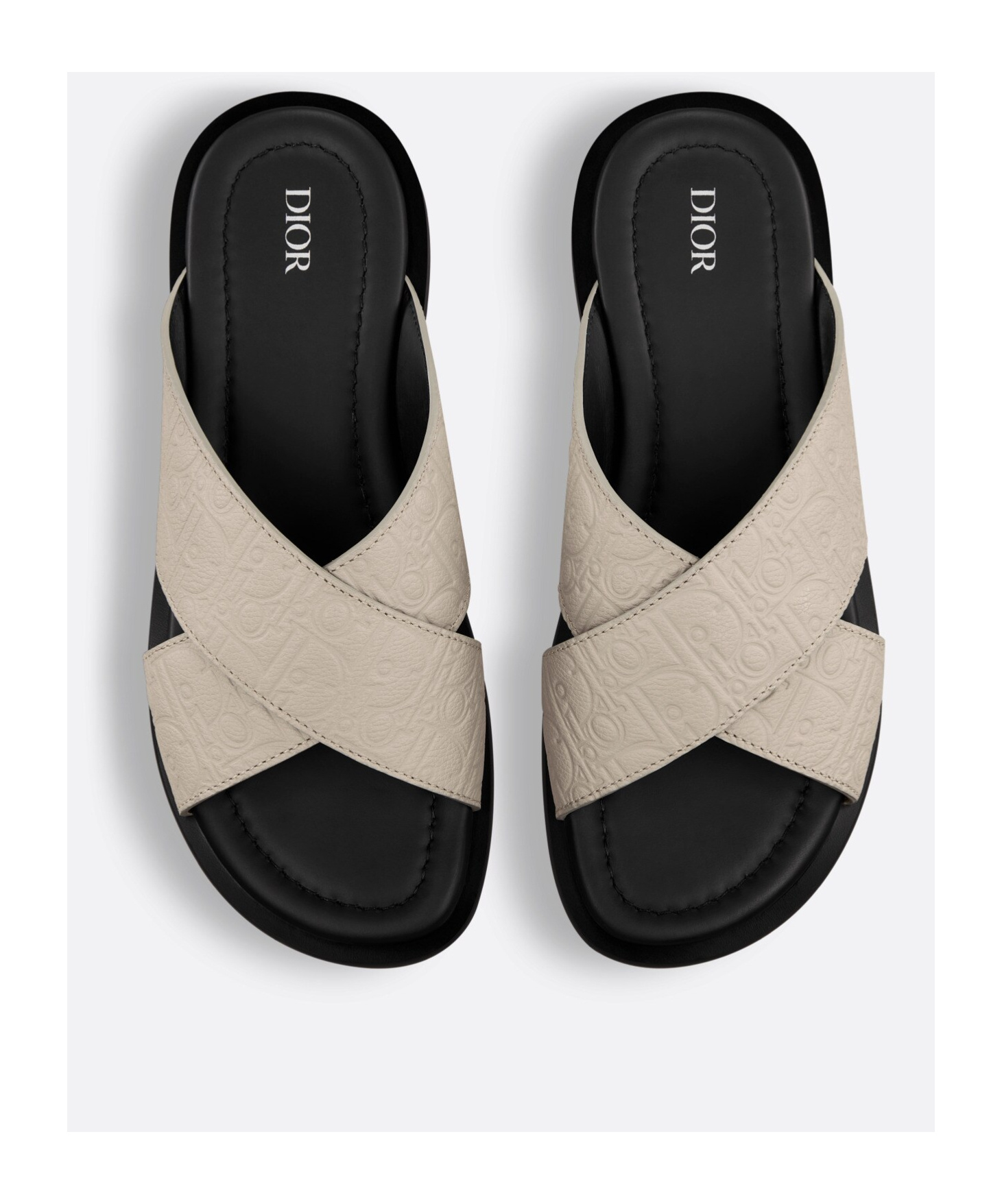 Dior Alias Sandals In Nude