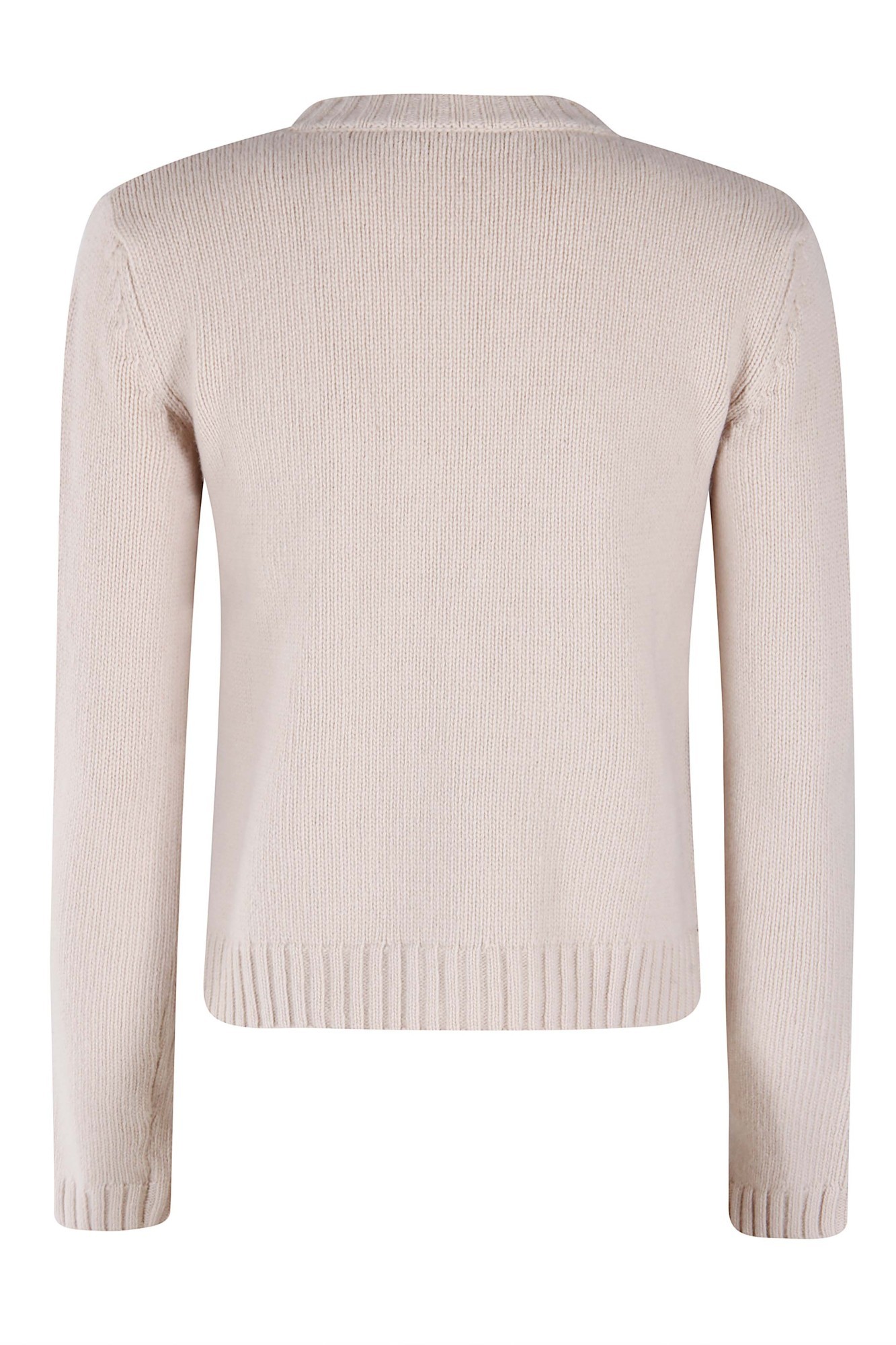Weekend Max Mara Long-sleeved Knitwear In Neutral