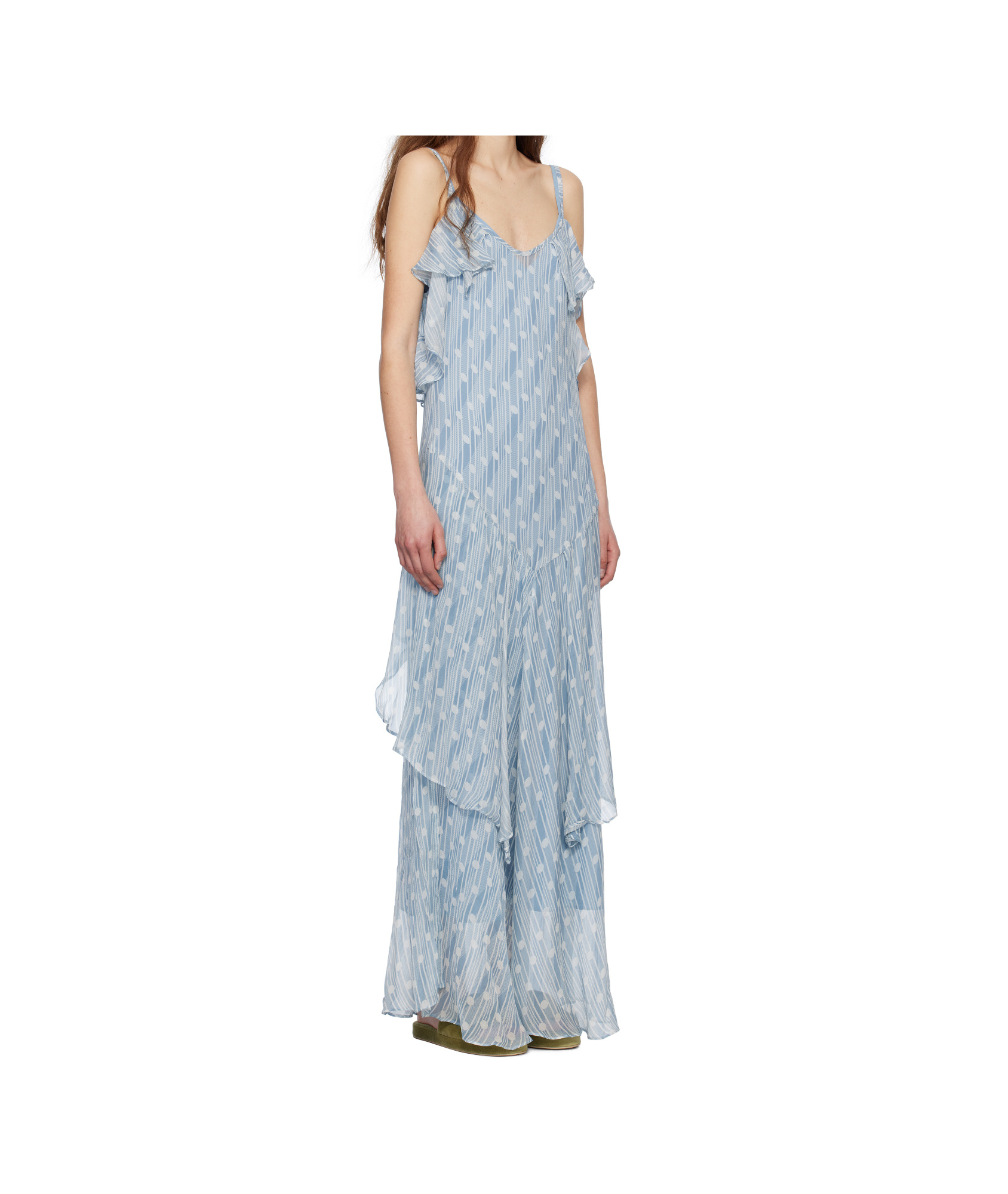 Shop Bode Meridian Maxi Dress