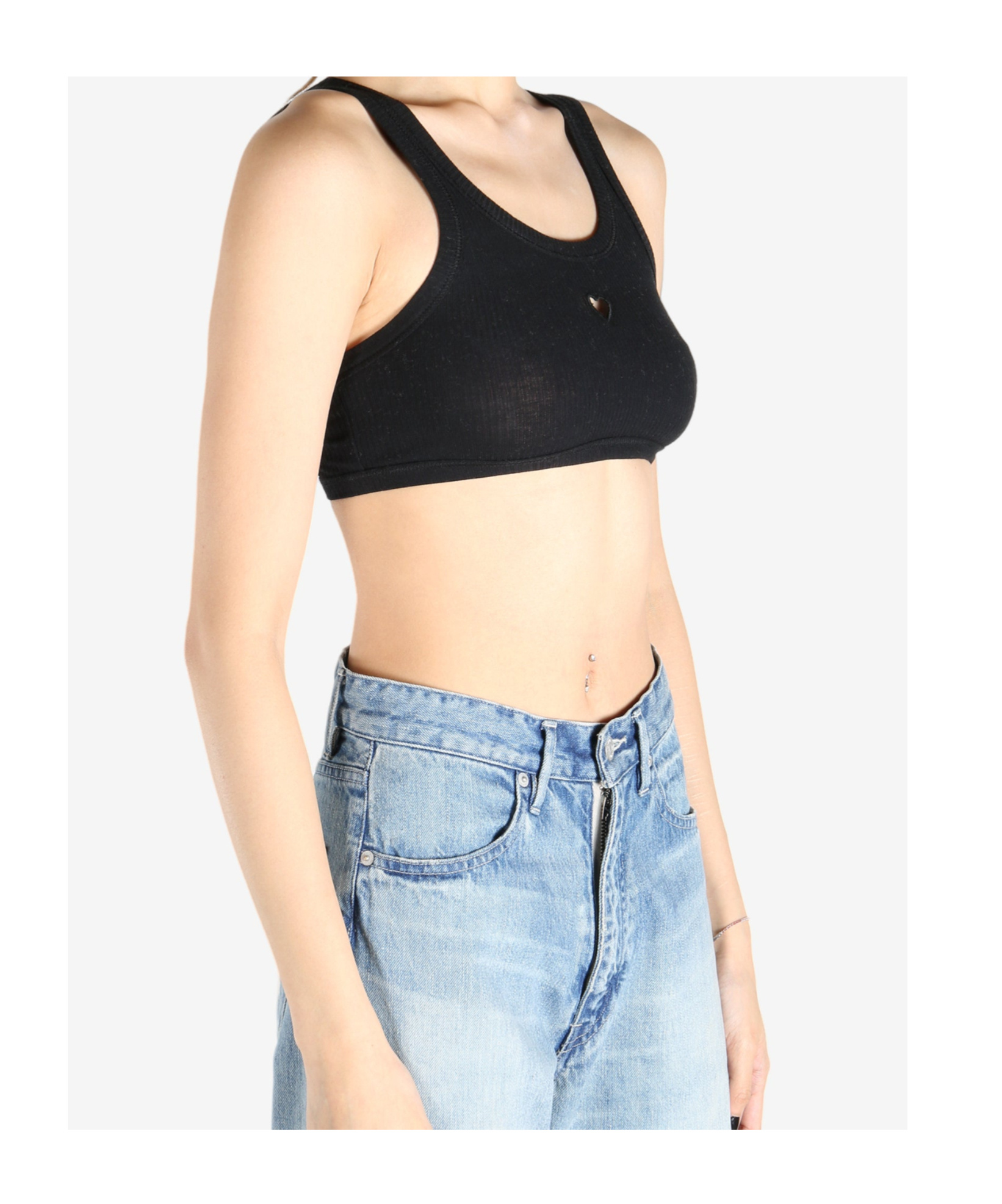 Baserange Ribbed Crop Top