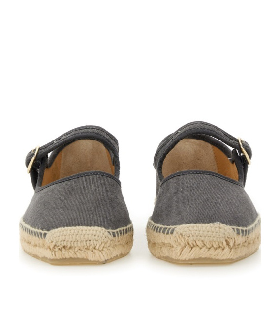 Castaã±er Castañer Padua Square Toe Espadrilles In Black